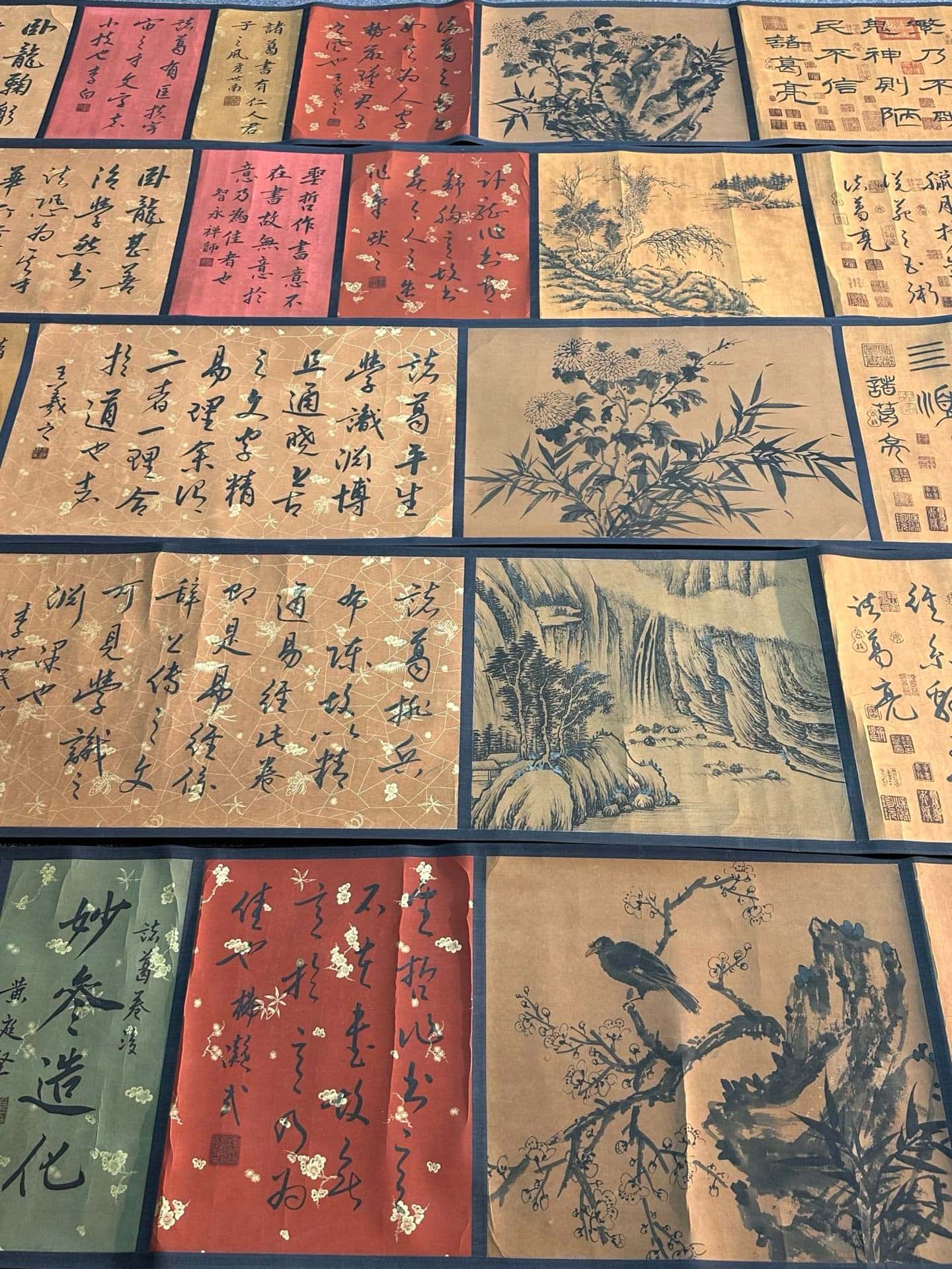 Chinese scroll painting Zhuge Liang