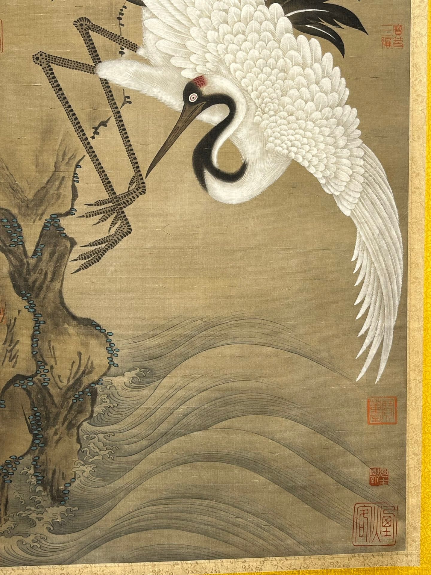Chinese scroll painting Mi Fu