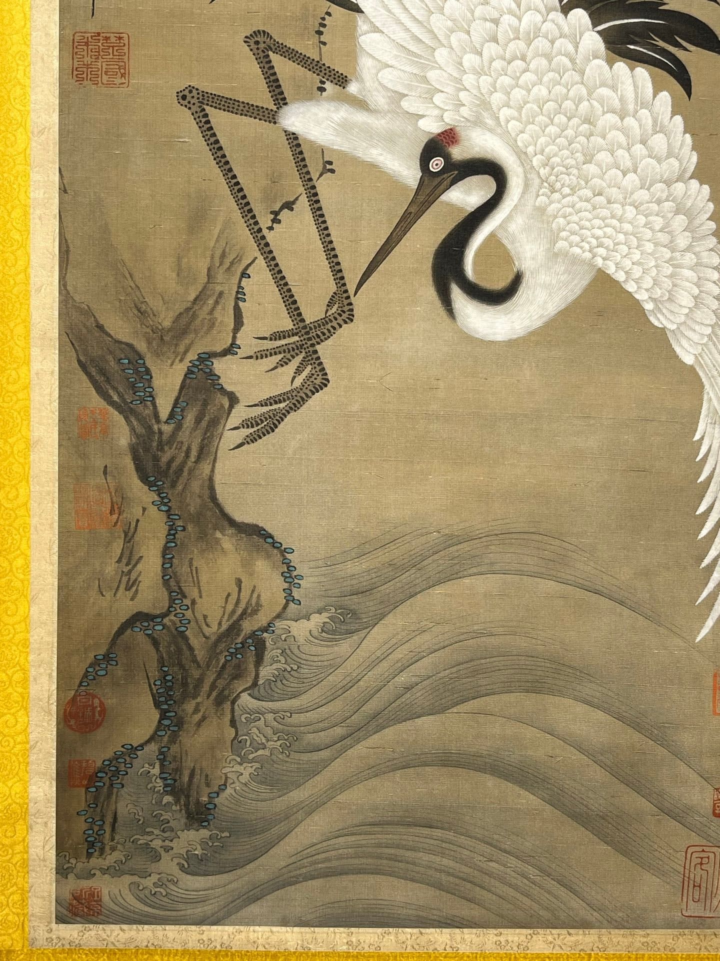 Chinese scroll painting Mi Fu