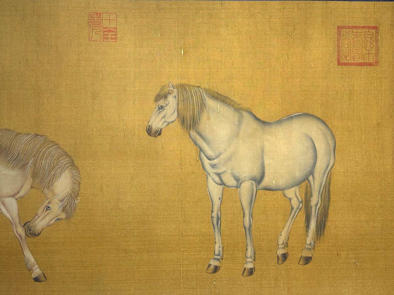 Chinese scroll painting Giuseppe
