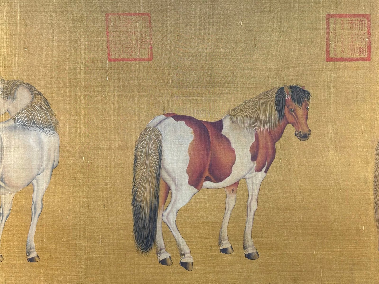 Chinese scroll painting Giuseppe