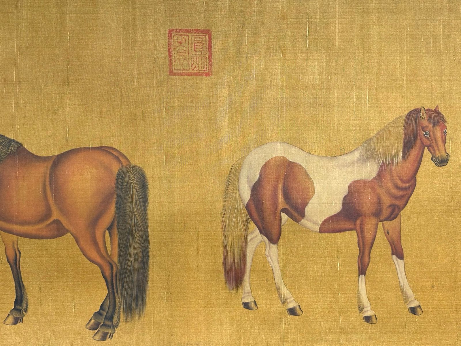 Chinese scroll painting Giuseppe