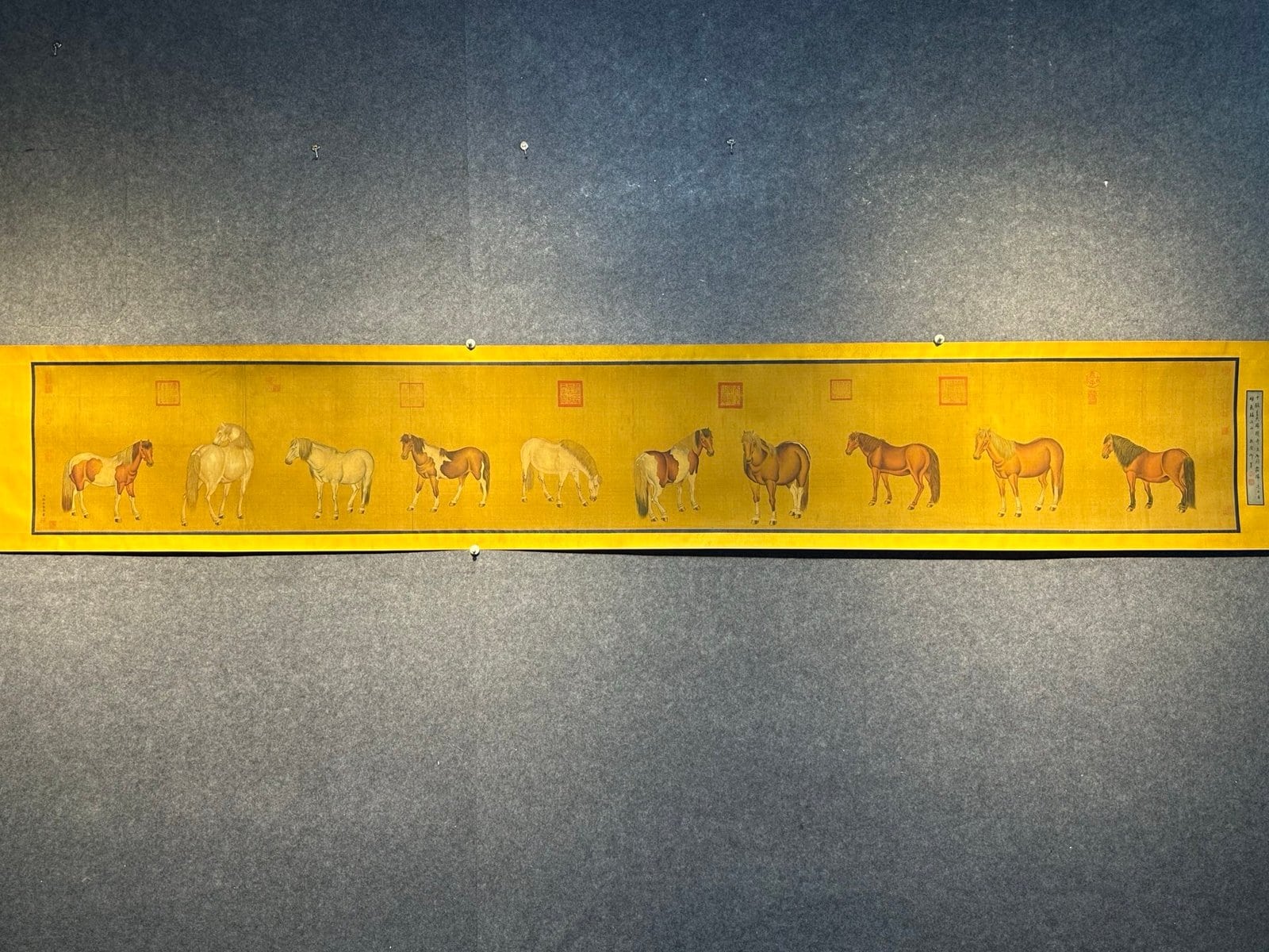 Chinese scroll painting Giuseppe