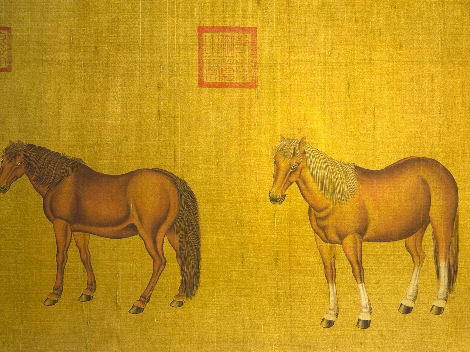 Chinese scroll painting Giuseppe