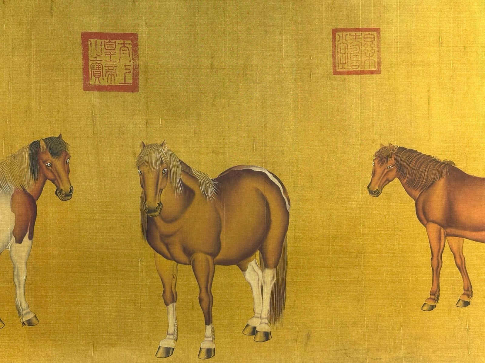 Chinese scroll painting Giuseppe