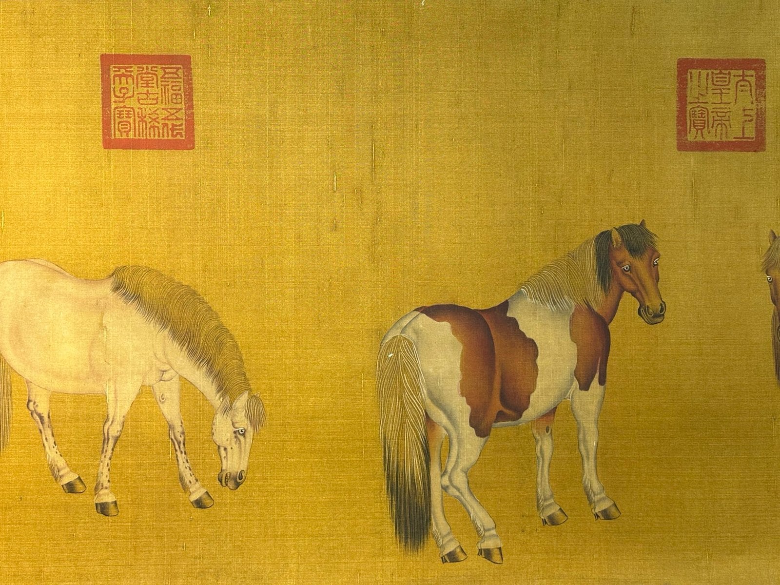 Chinese scroll painting Giuseppe