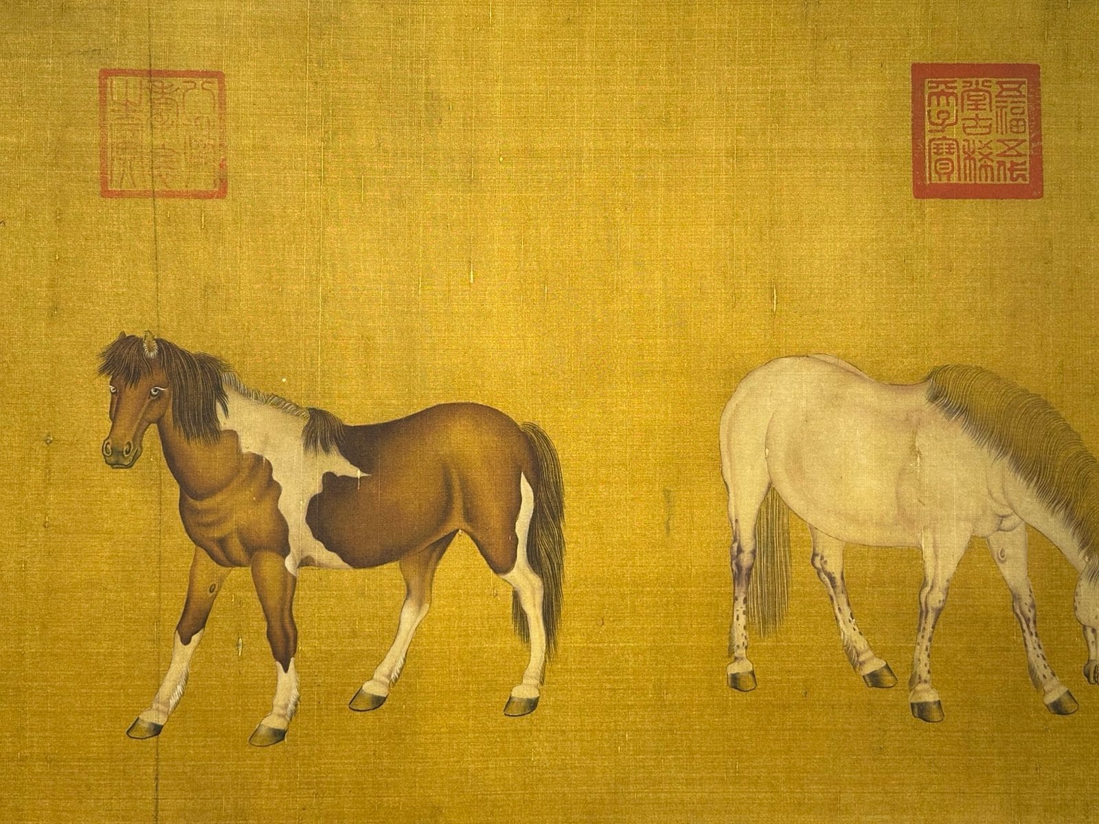 Chinese scroll painting Giuseppe