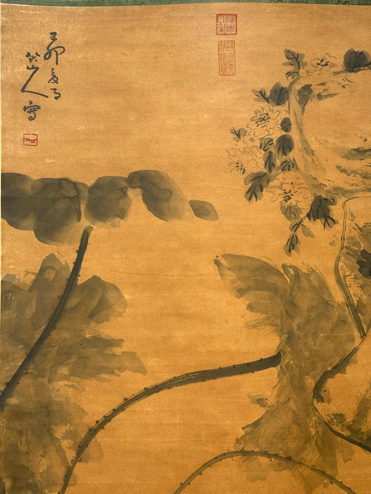 Chinese scroll painting Ba Da Shan Ren
