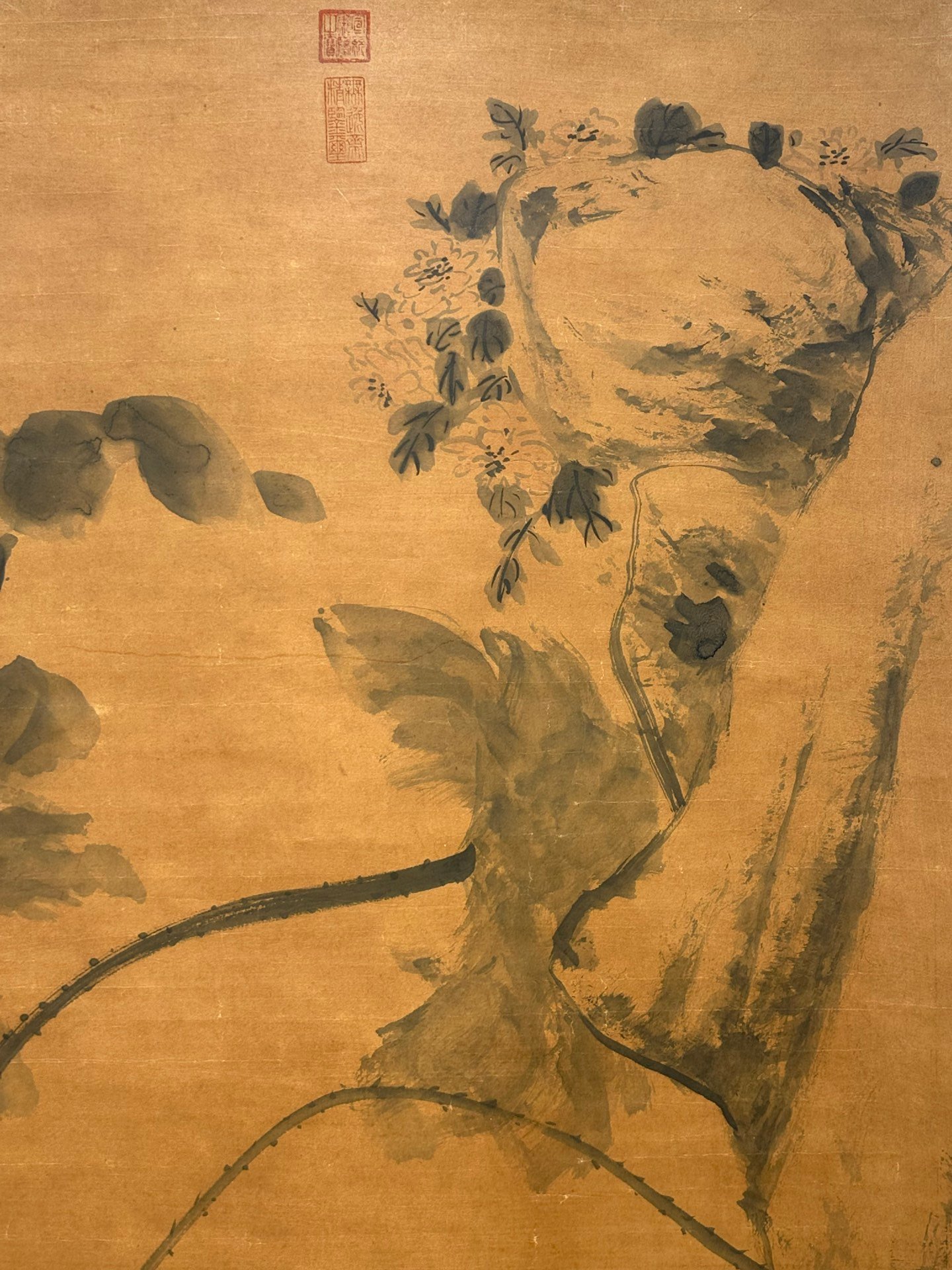 Chinese scroll painting Ba Da Shan Ren