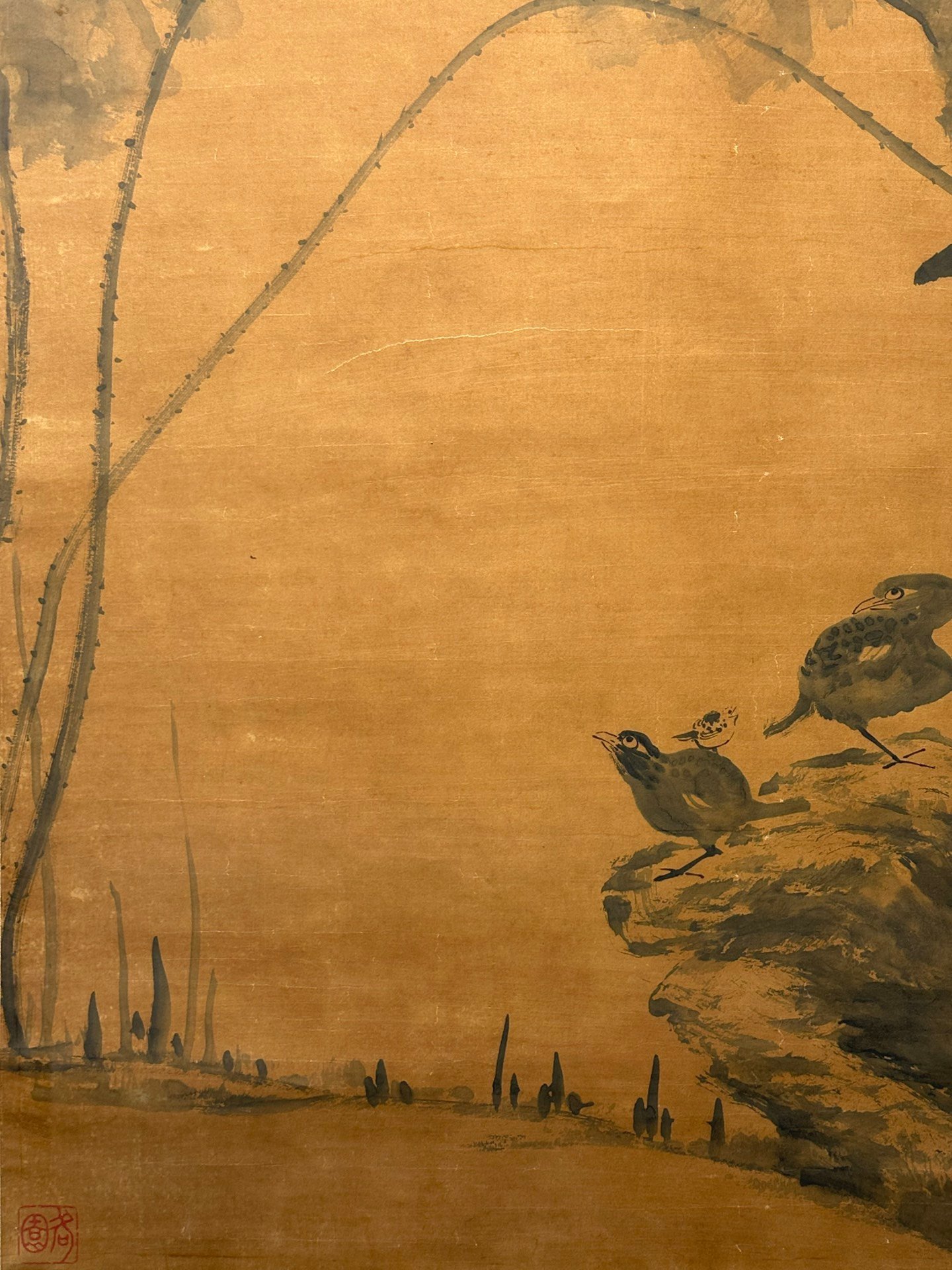 Chinese scroll painting Ba Da Shan Ren