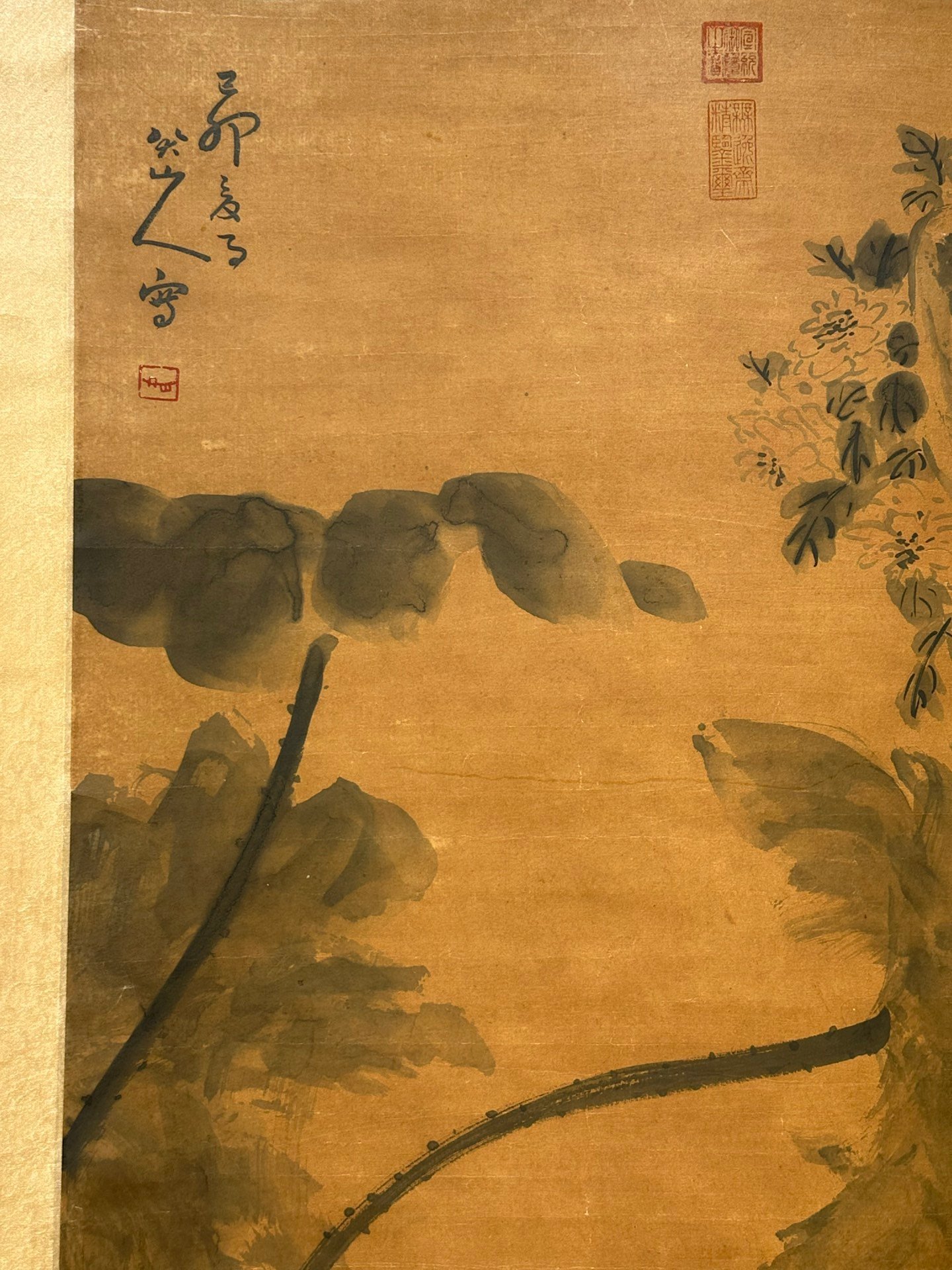Chinese scroll painting Ba Da Shan Ren