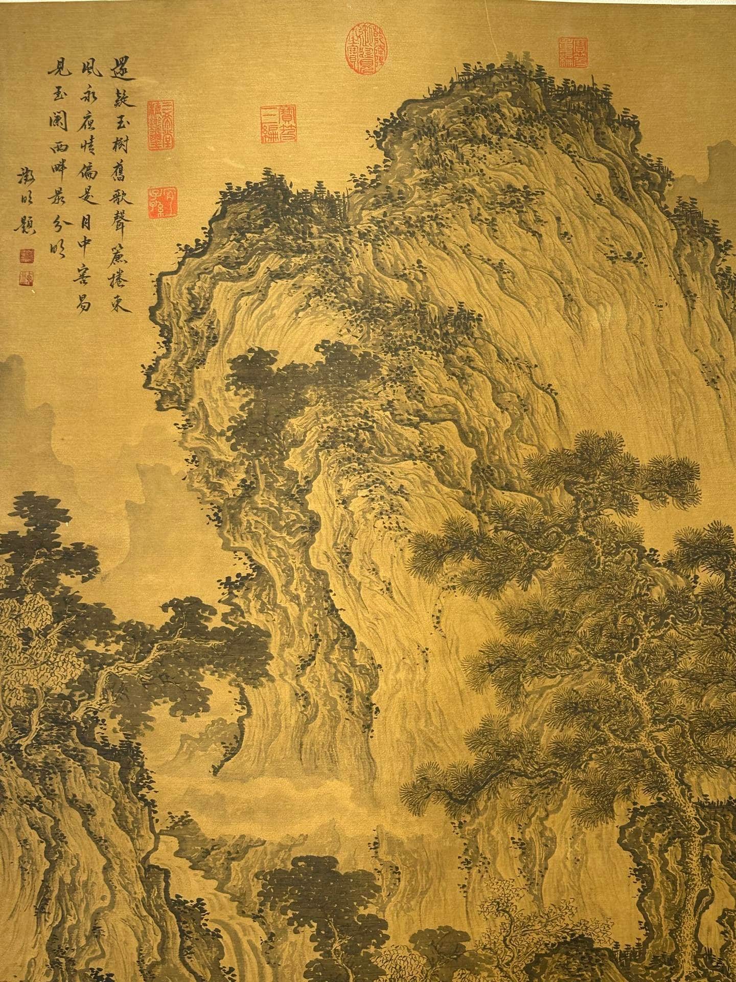 Chinese scroll painting Guo Xi