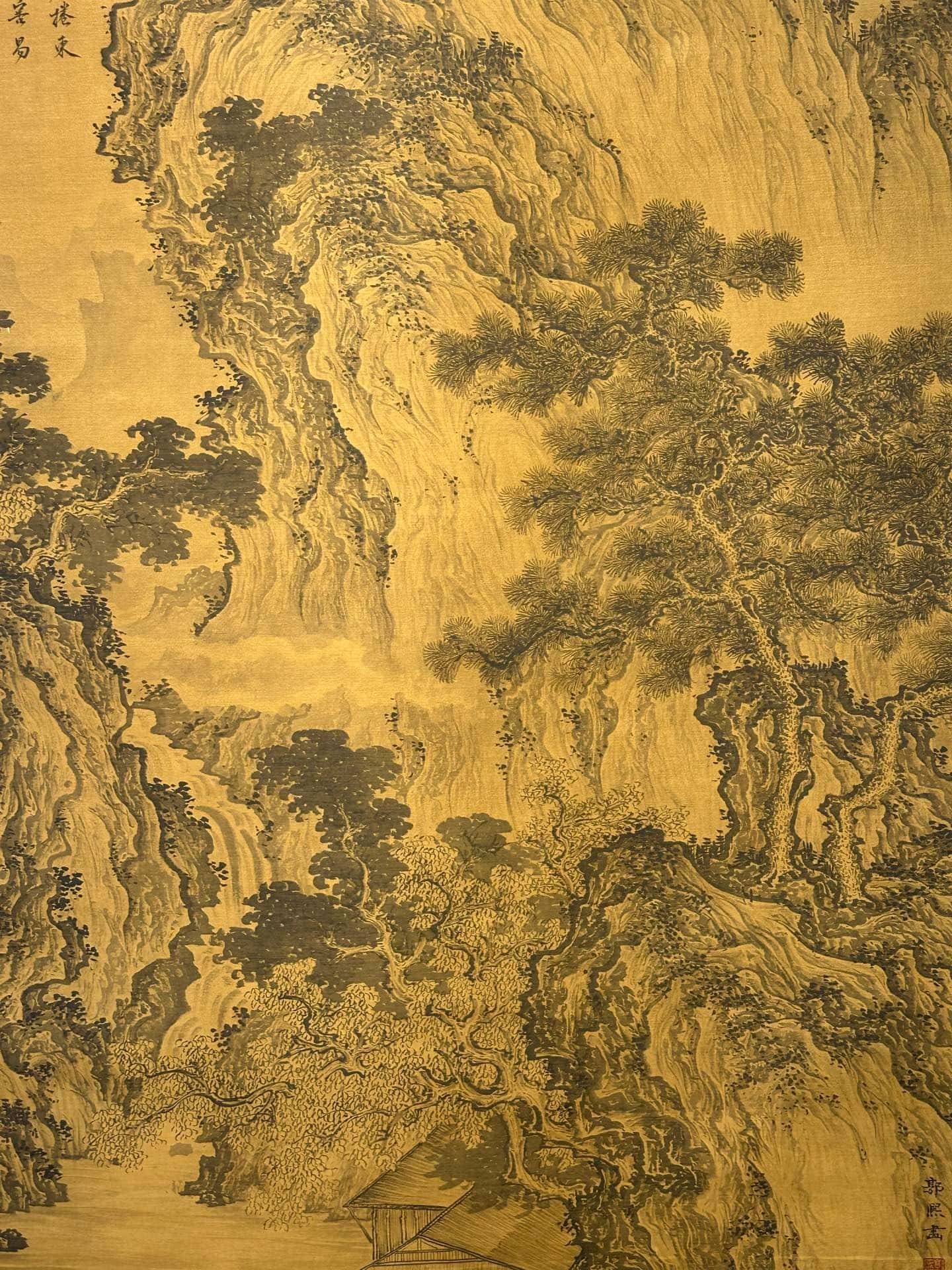 Chinese scroll painting Guo Xi