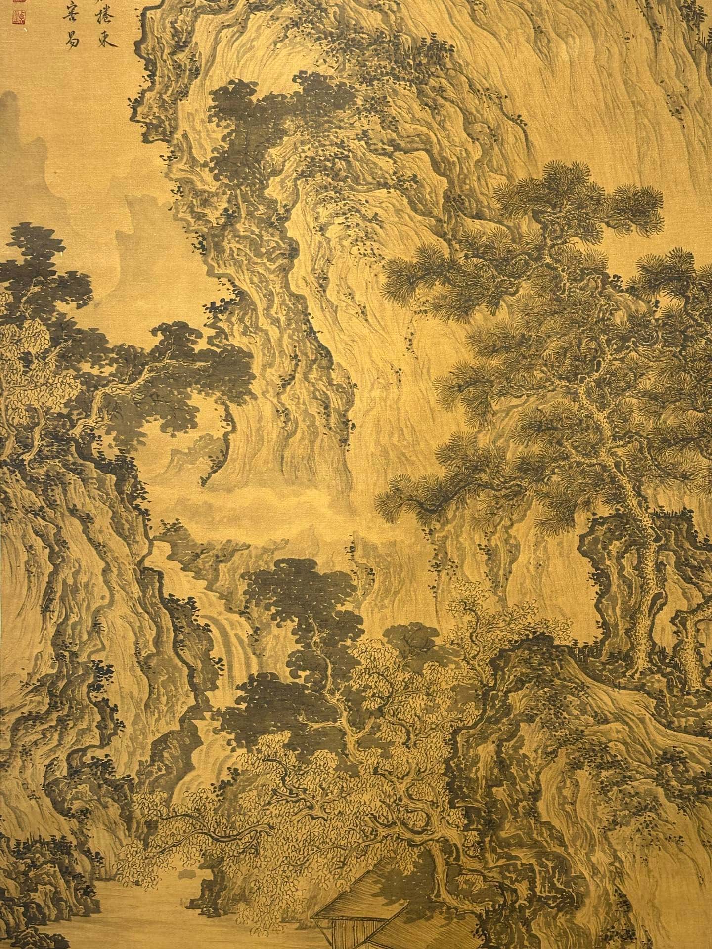 Chinese scroll painting Guo Xi