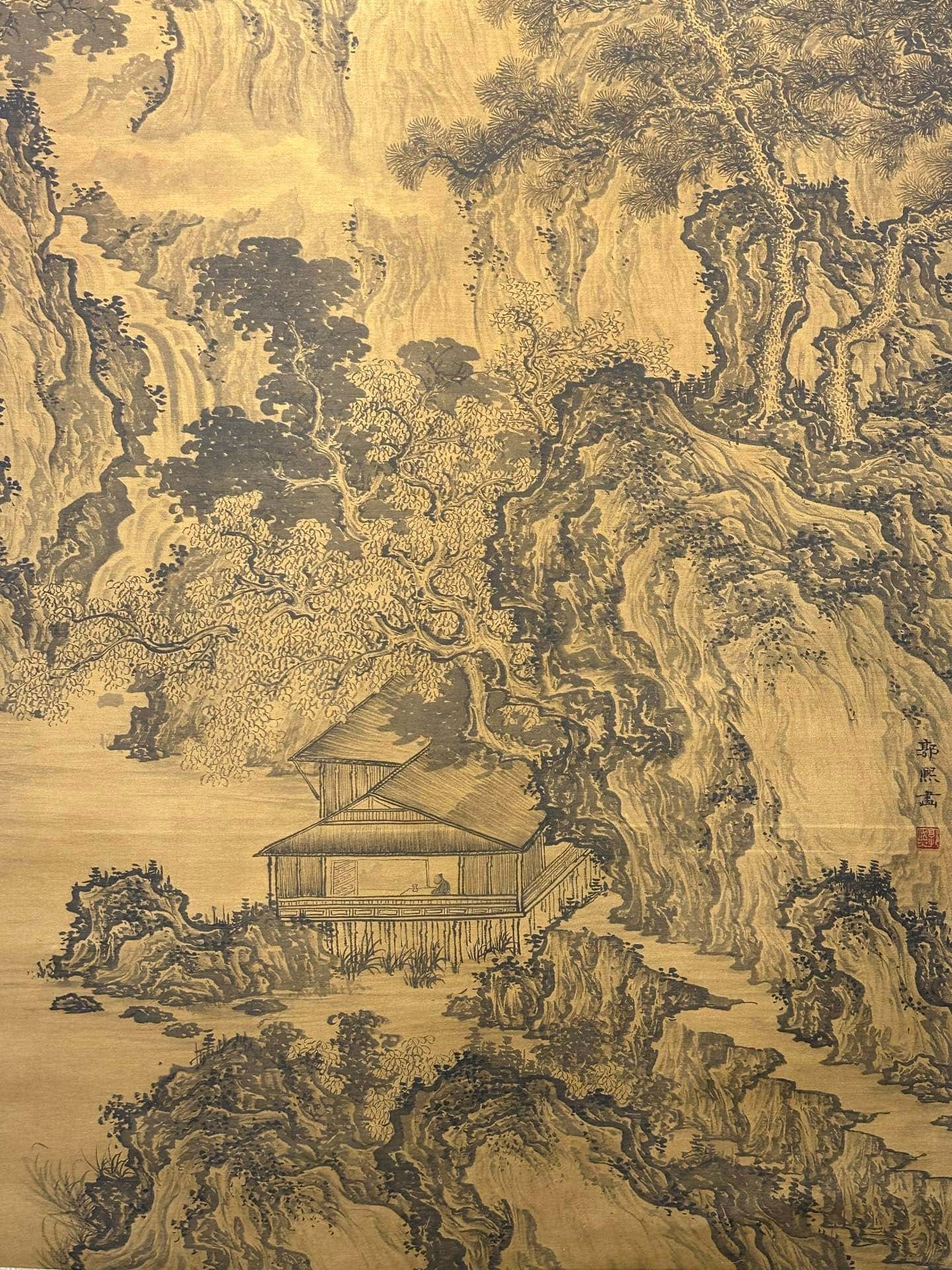 Chinese scroll painting Guo Xi
