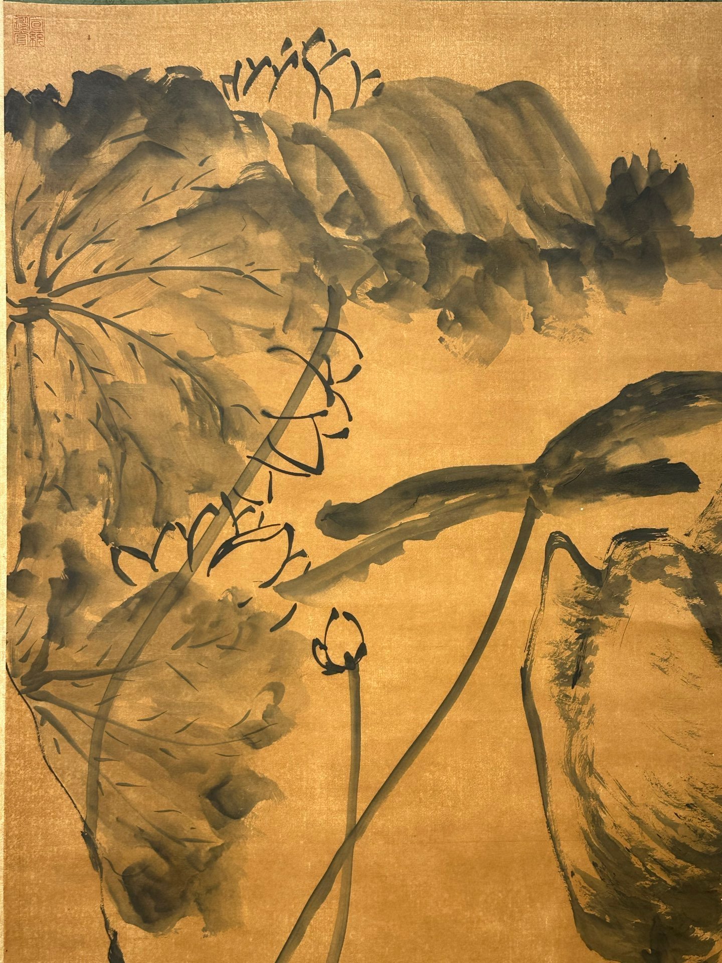 Chinese scroll painting Ba Da Shan Ren