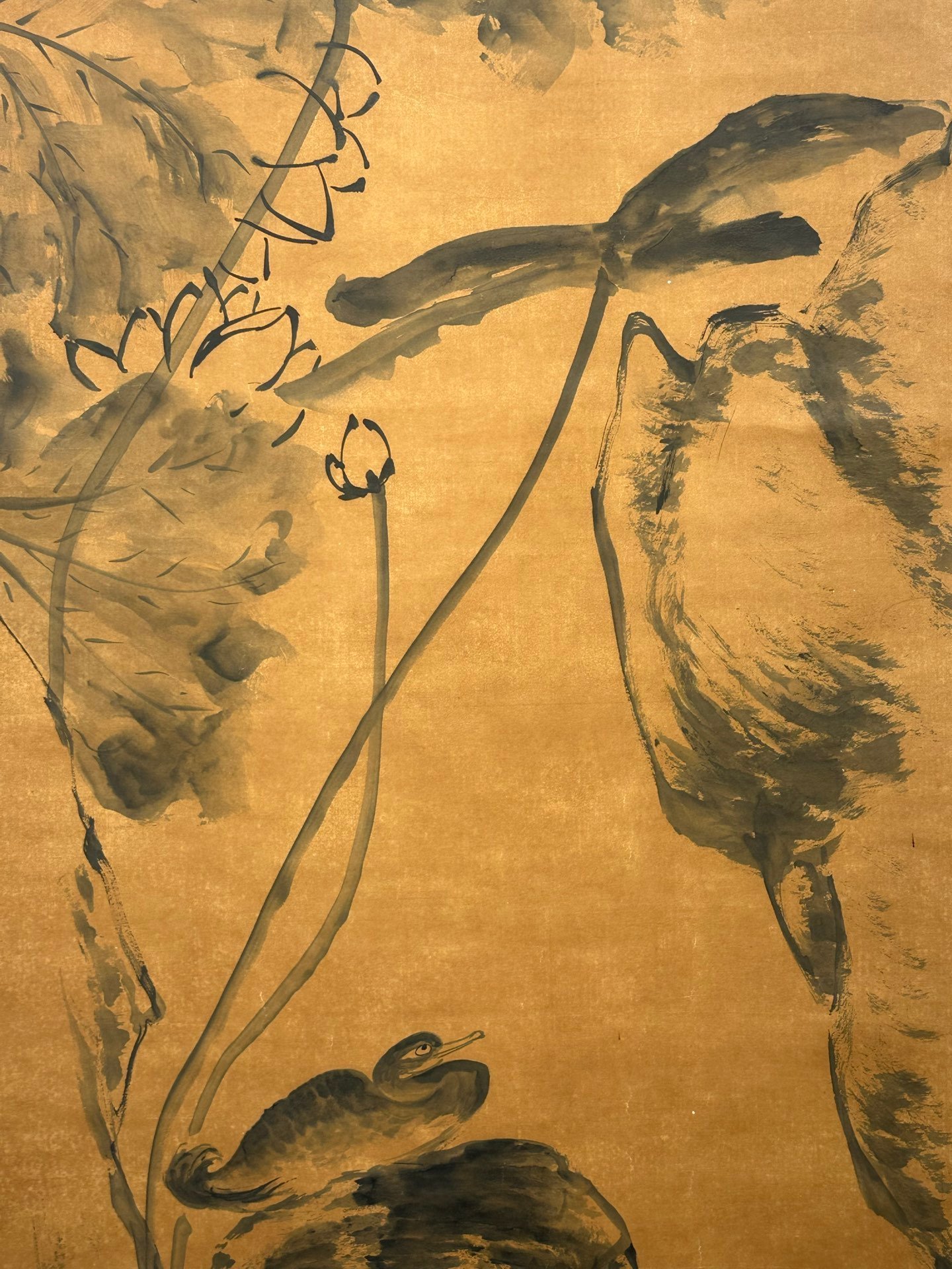 Chinese scroll painting Ba Da Shan Ren