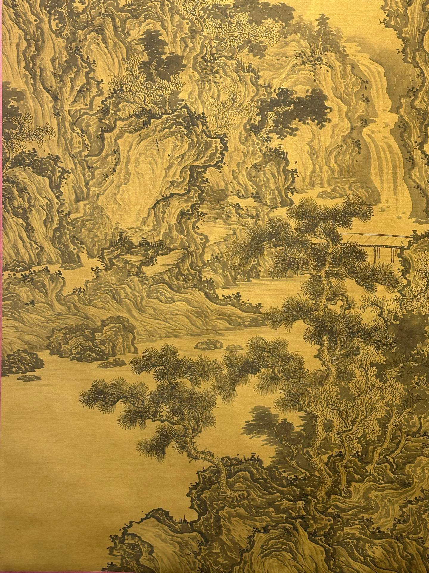 Chinese scroll painting Jing Hao