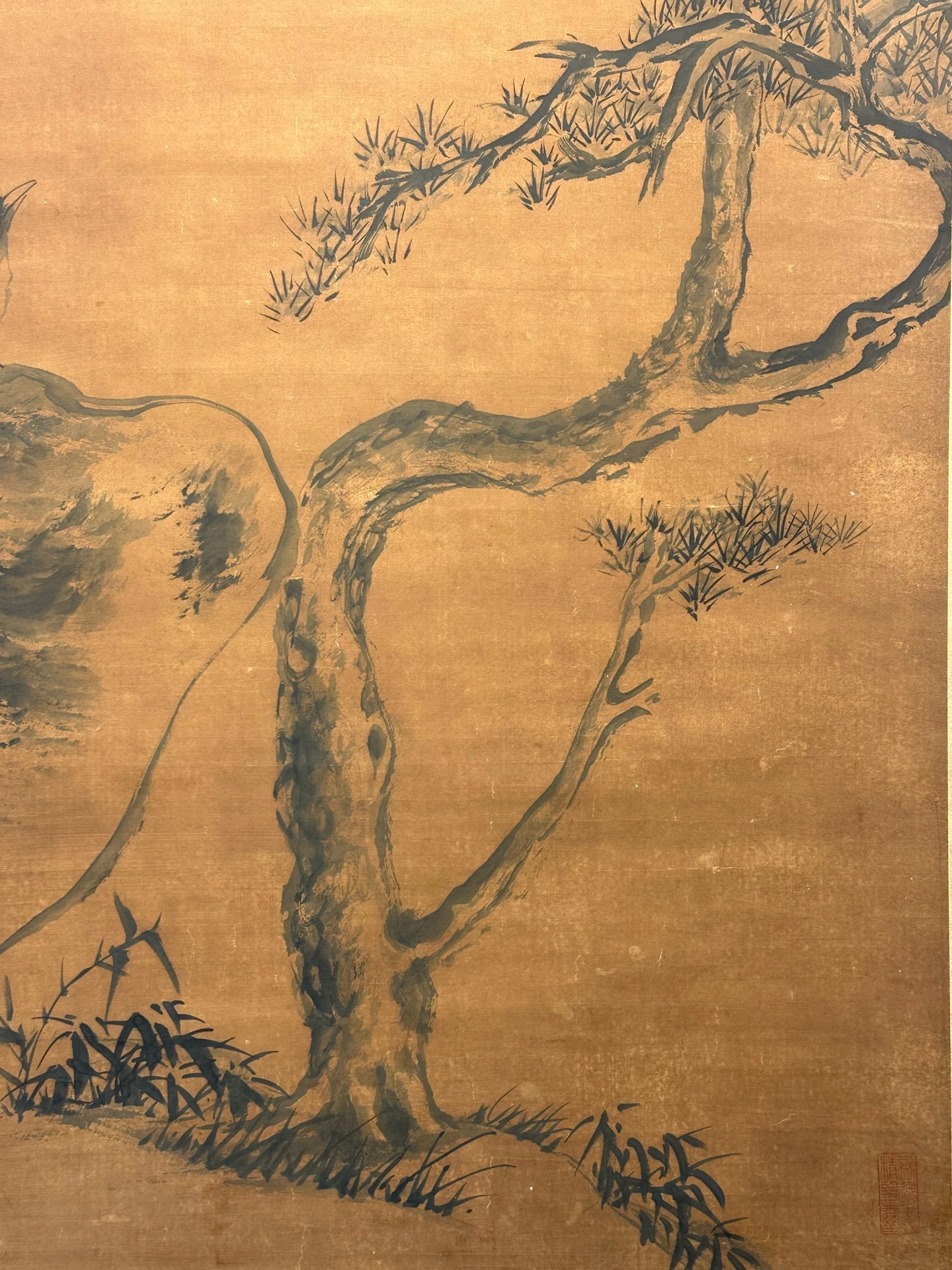 Chinese scroll painting Ba Da Shan Ren