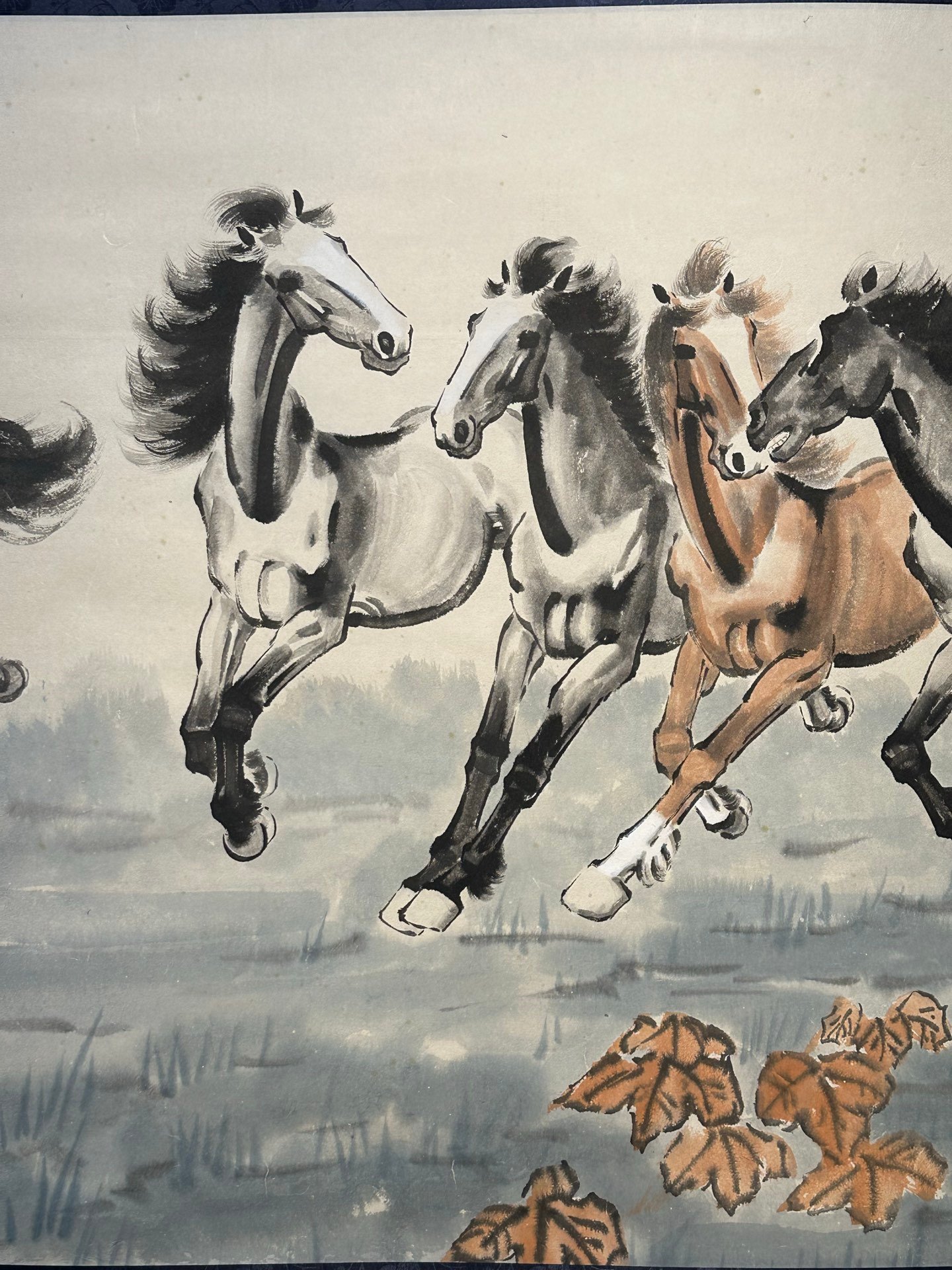 Chinese scroll painting Xu Beihong