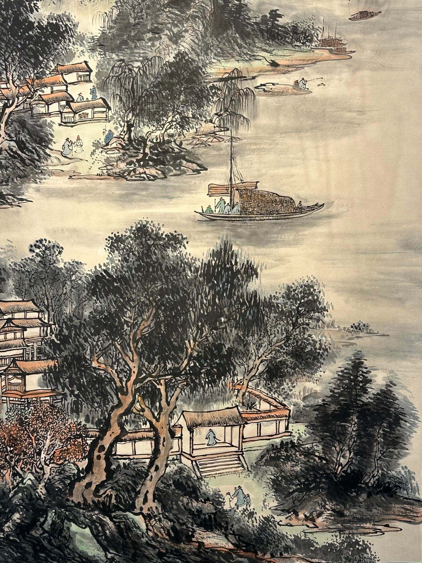 Chinese scroll painting Huang Binhong