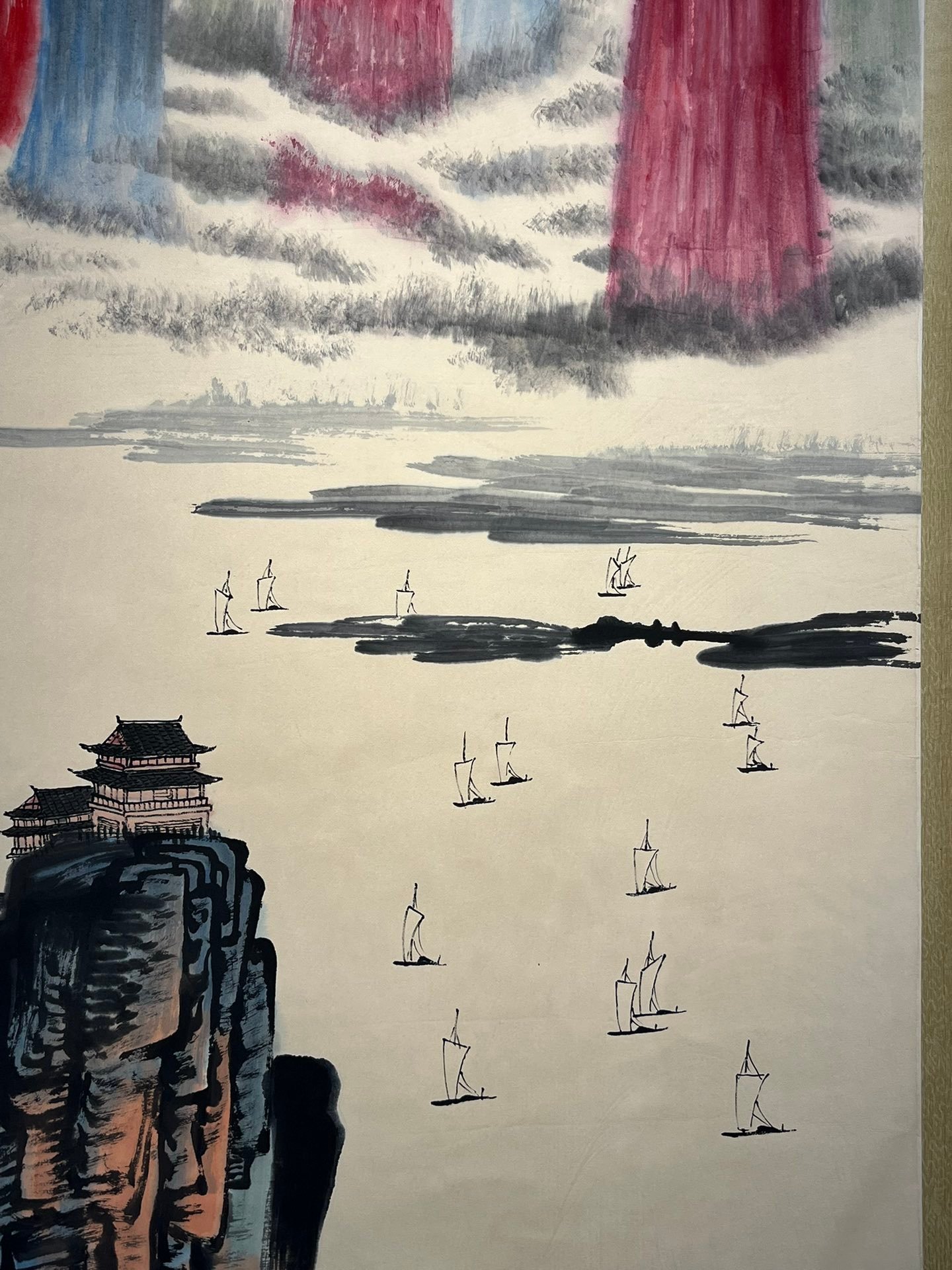 Chinese scroll painting Qi Baishi