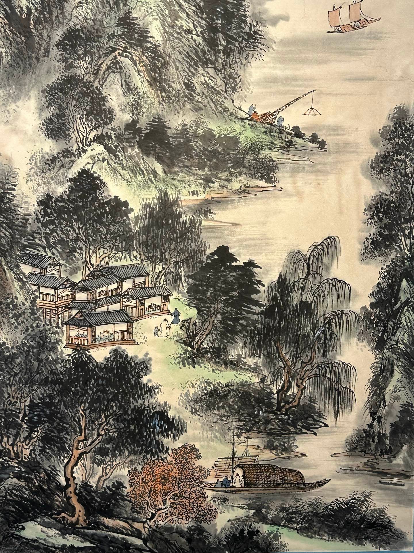 Chinese scroll painting Huang Binhong