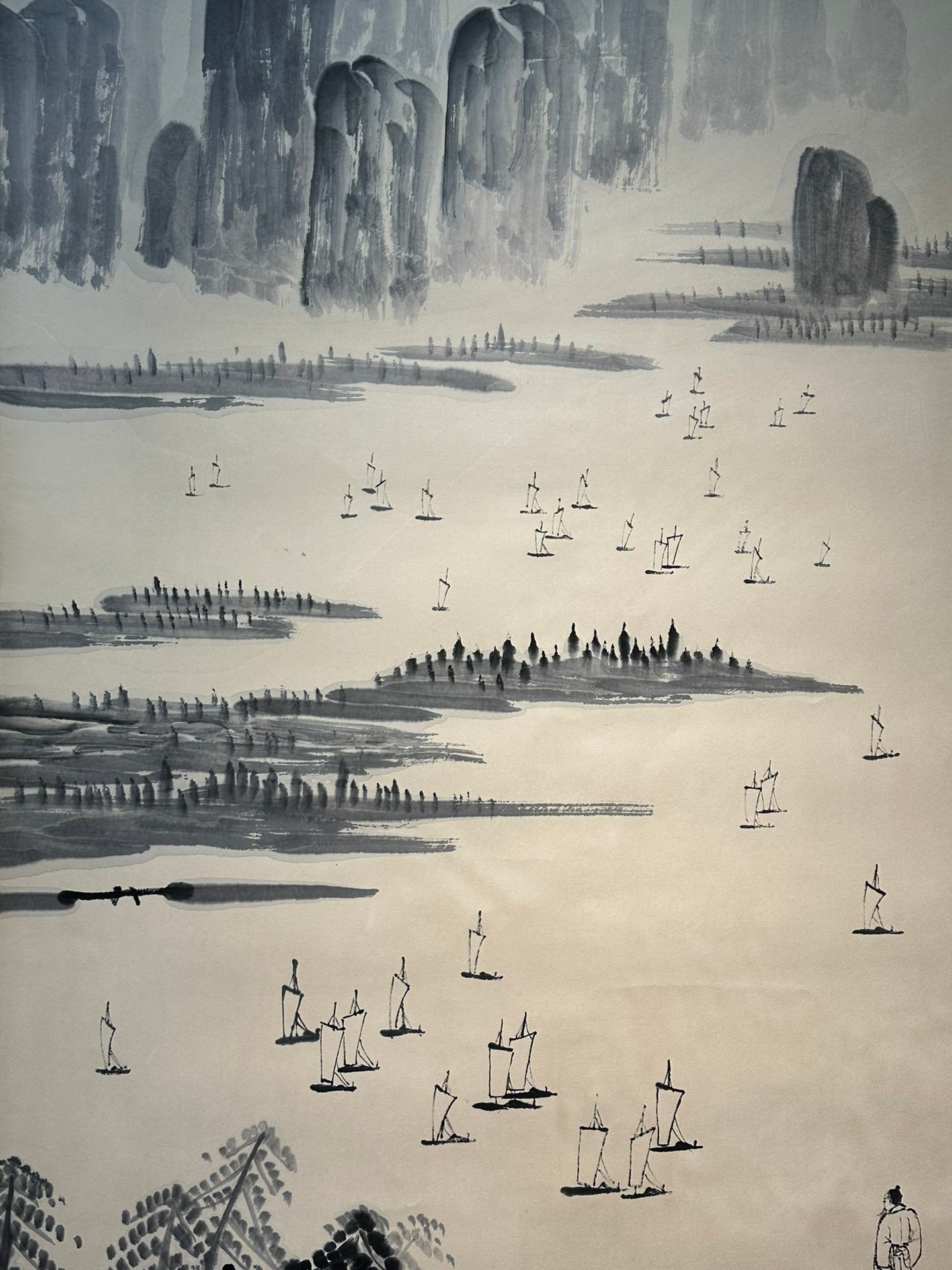 Chinese scroll painting Qi Baishi