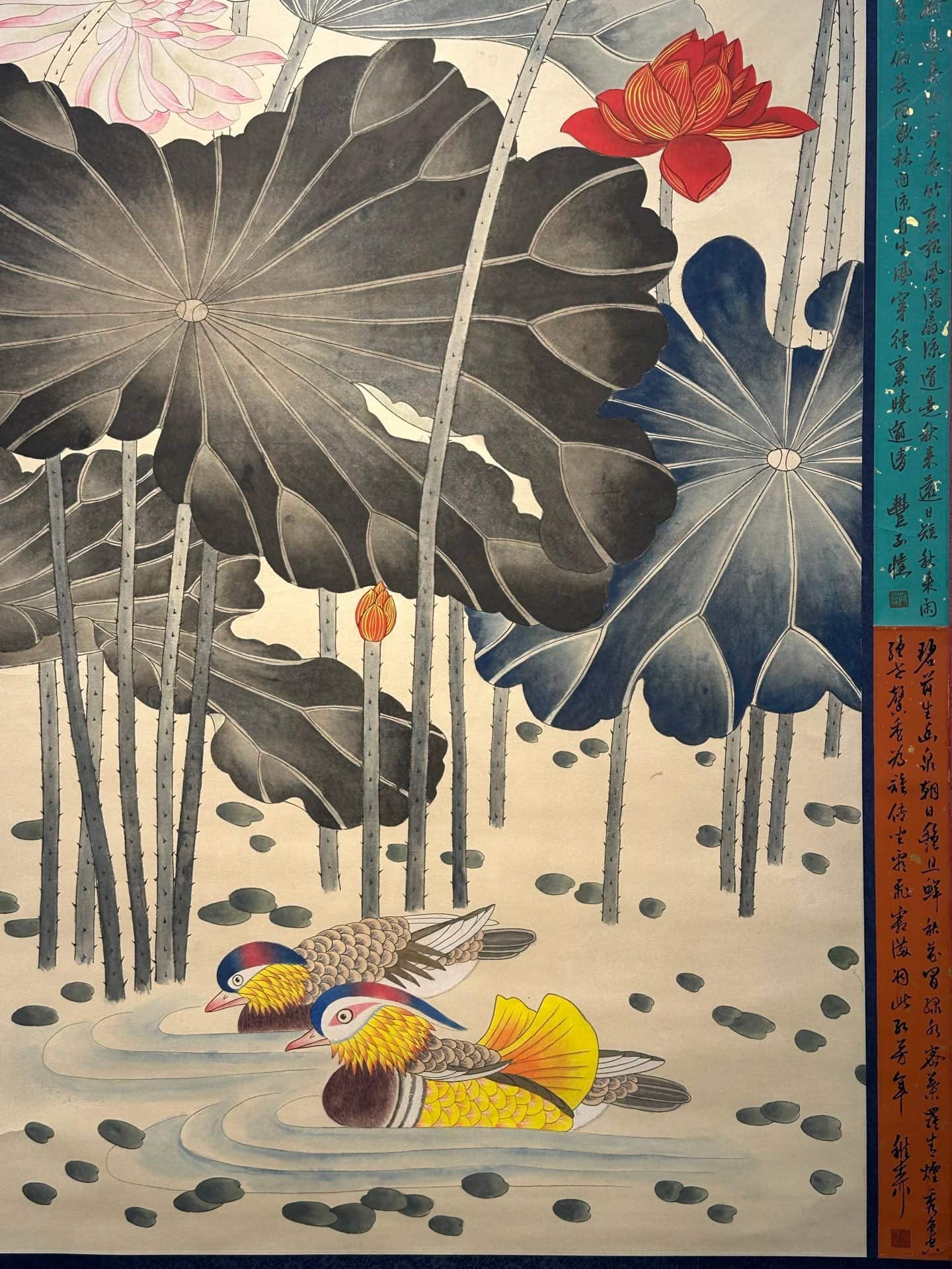 Chinese scroll painting Zhang Daqian
