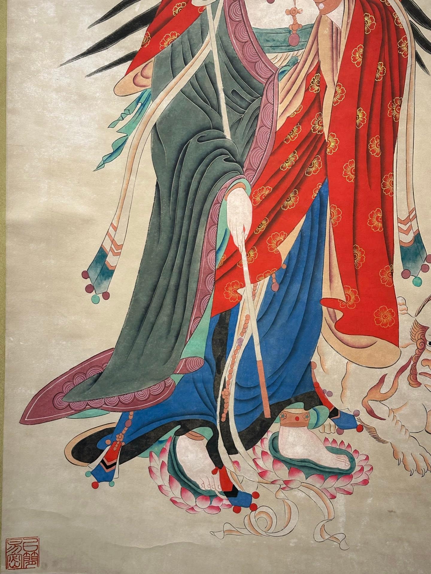 Chinese scroll painting Zhang Daqian