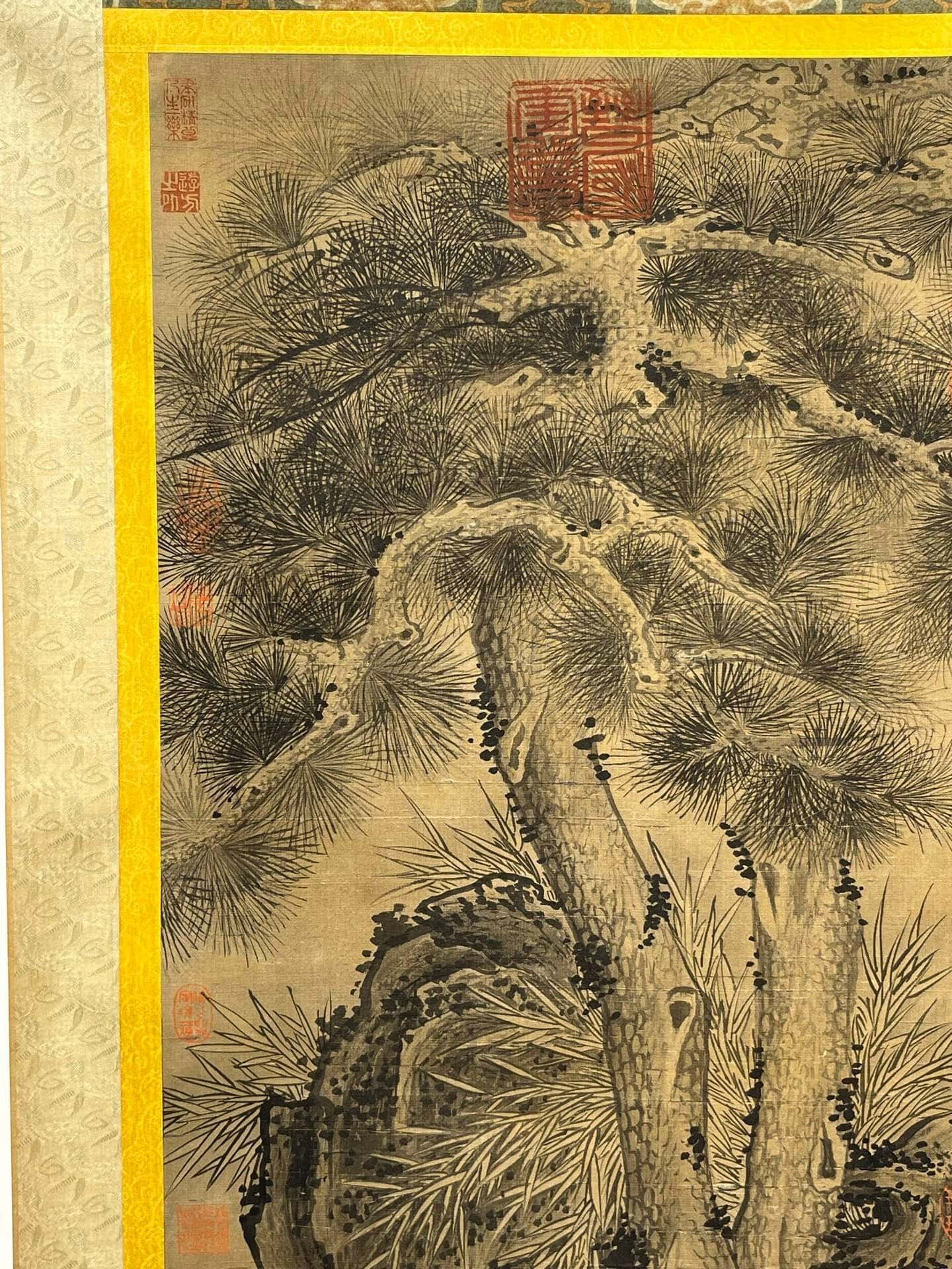 Chinese scroll painting Su Shi
