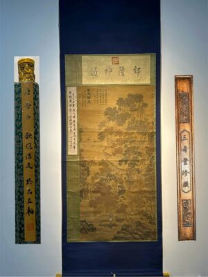 Chinese scroll painting Li Bai