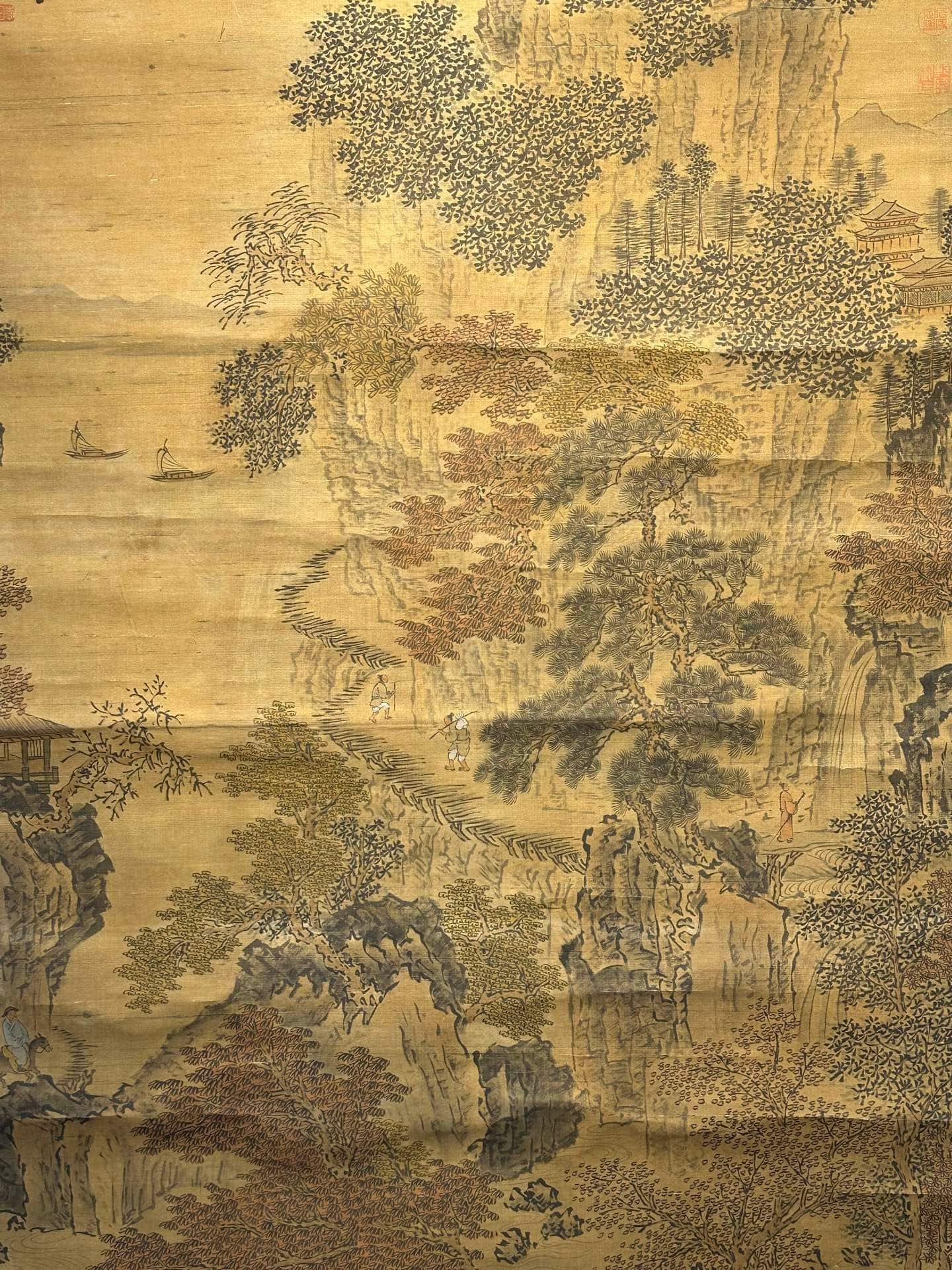 Chinese scroll painting Li Bai
