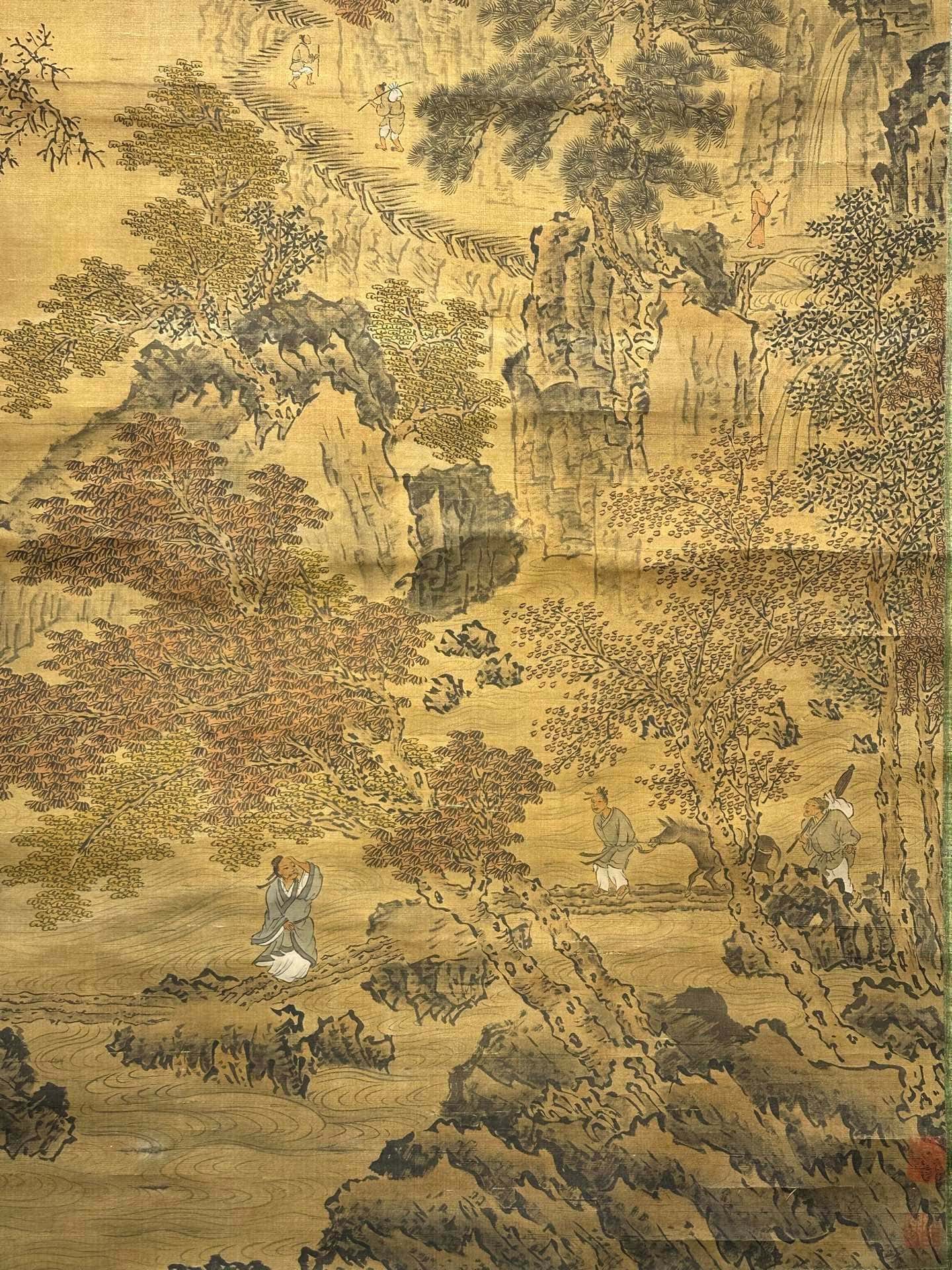 Chinese scroll painting Li Bai