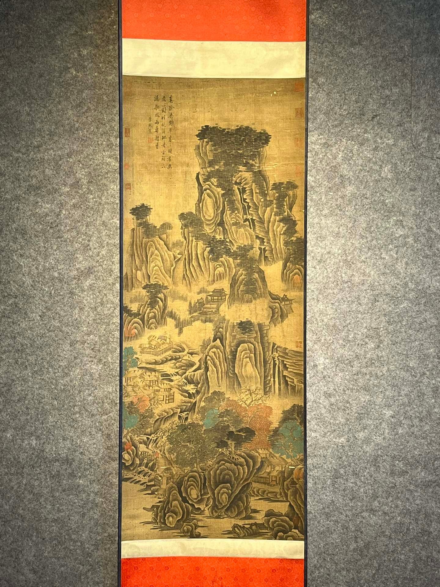 Chinese scroll painting Li Cheng