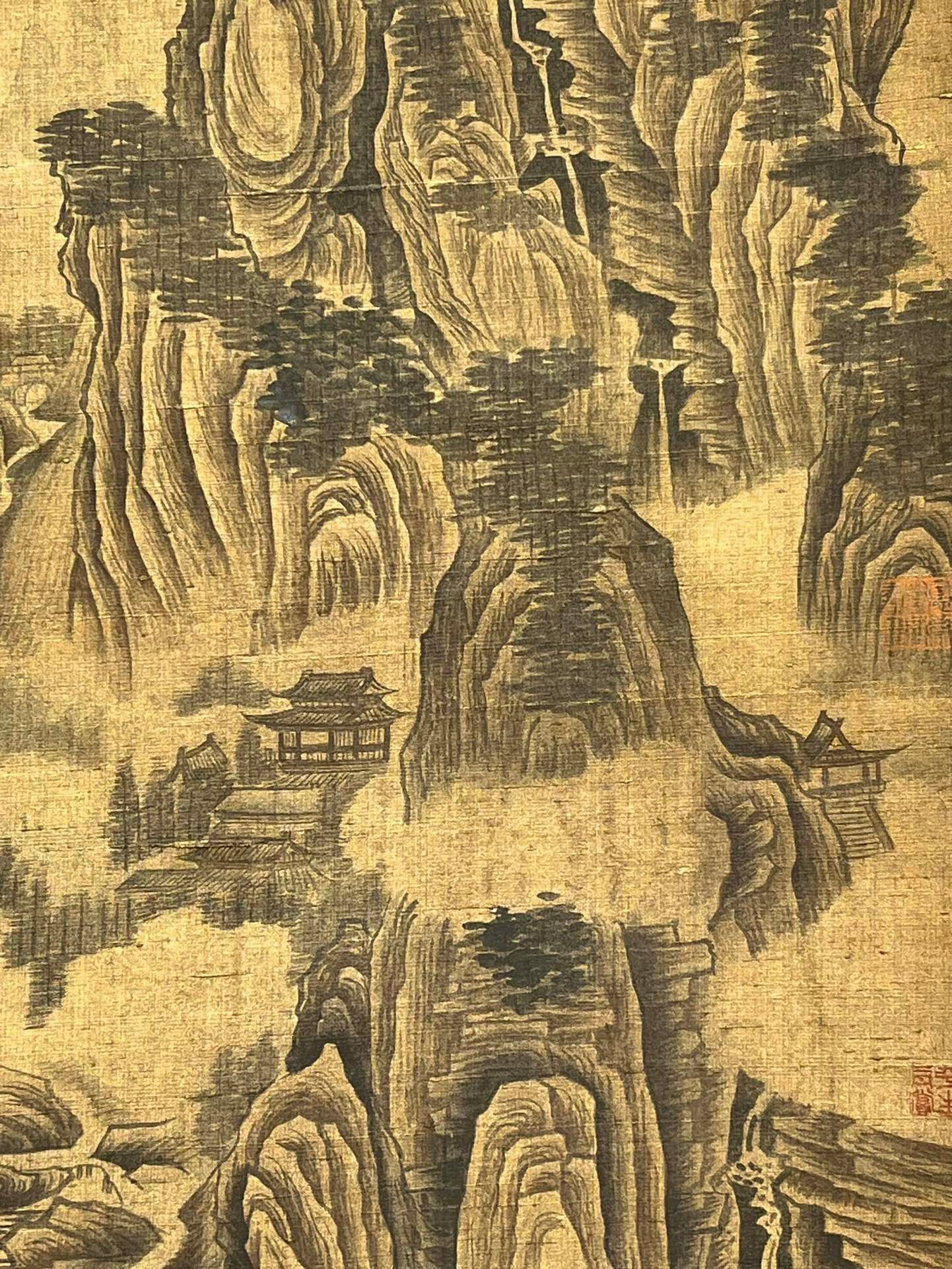 Chinese scroll painting Li Cheng