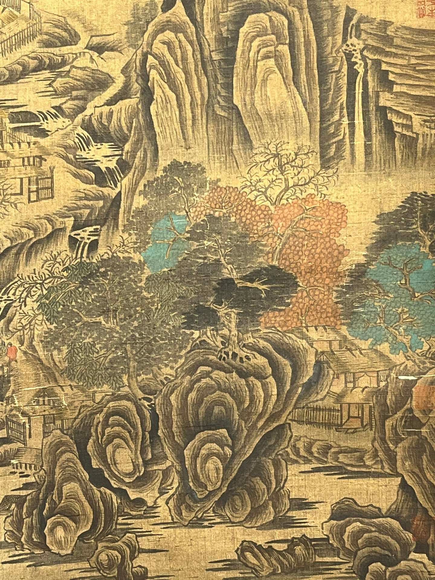 Chinese scroll painting Li Cheng