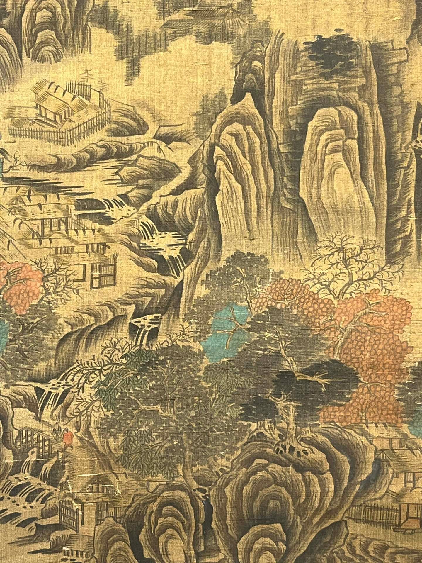 Chinese scroll painting Li Cheng