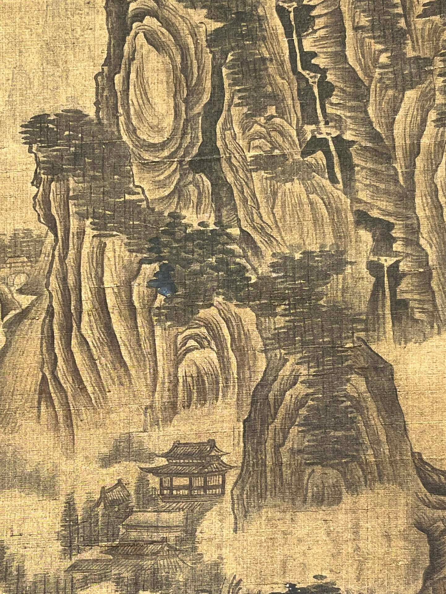 Chinese scroll painting Li Cheng