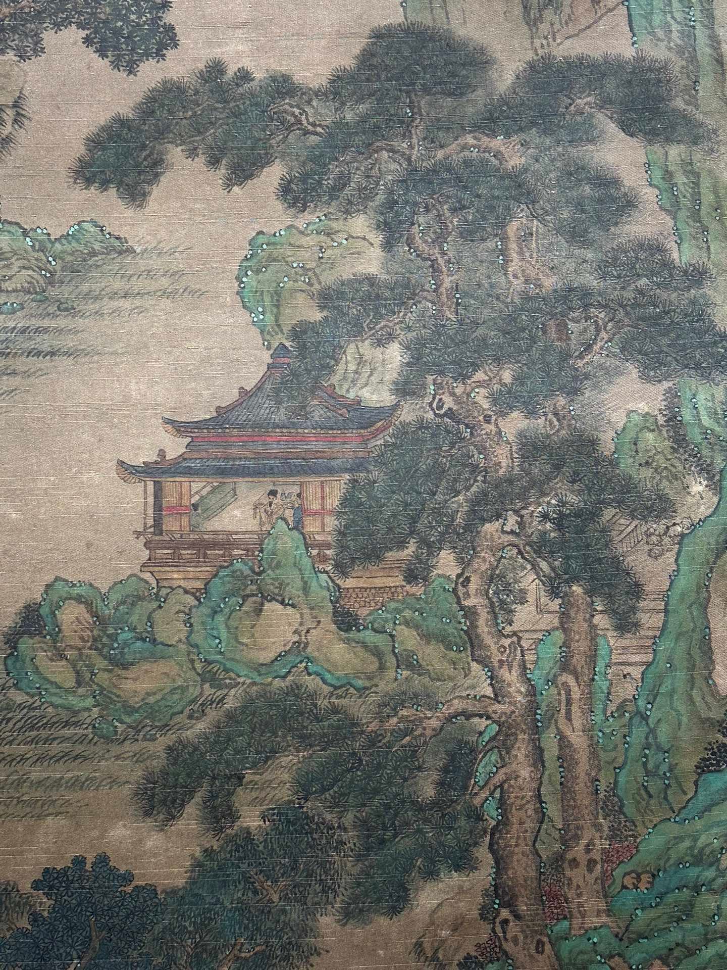 Chinese scroll painting Sheng Mao