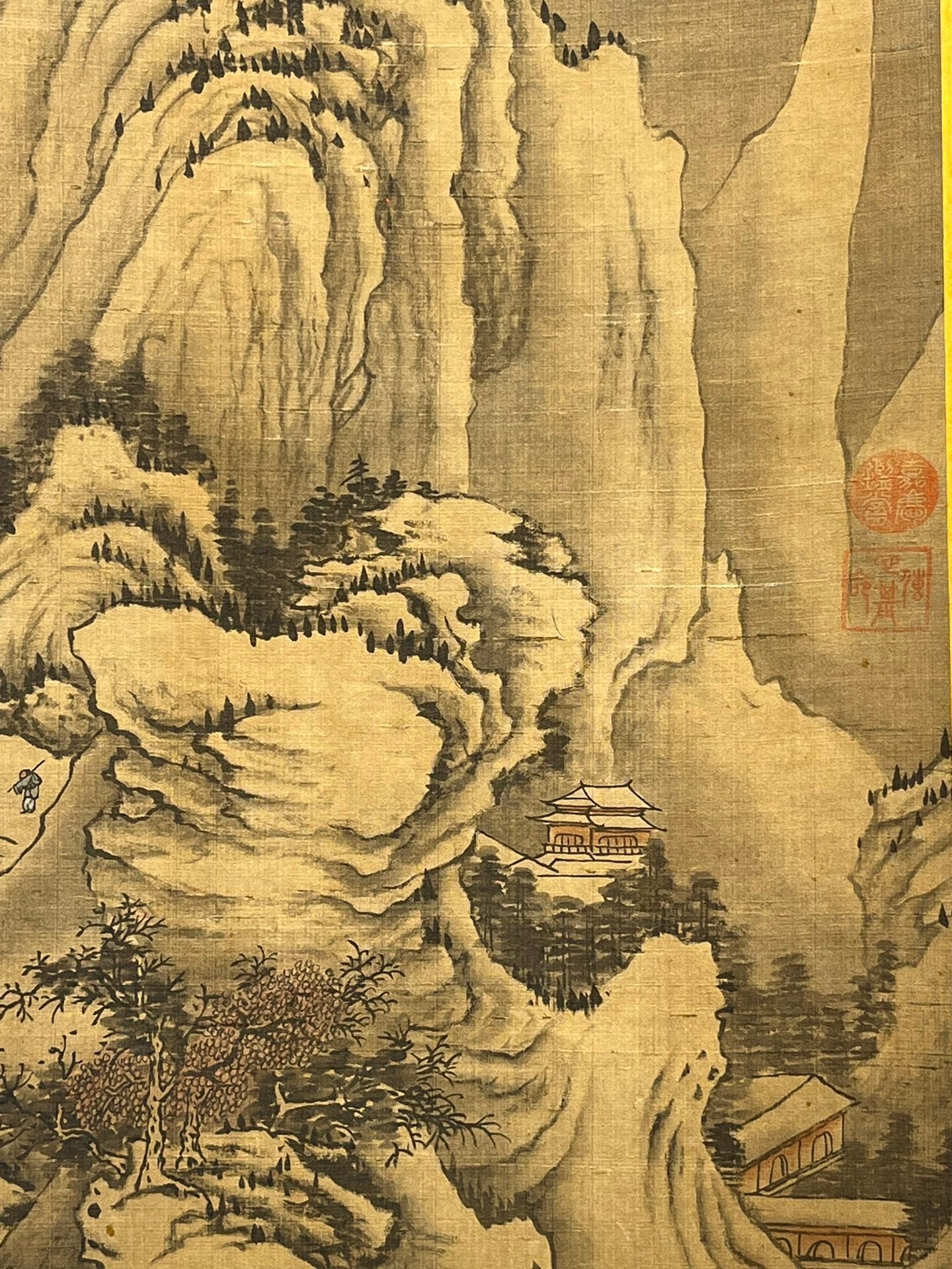 Chinese scroll painting Fan Kuan