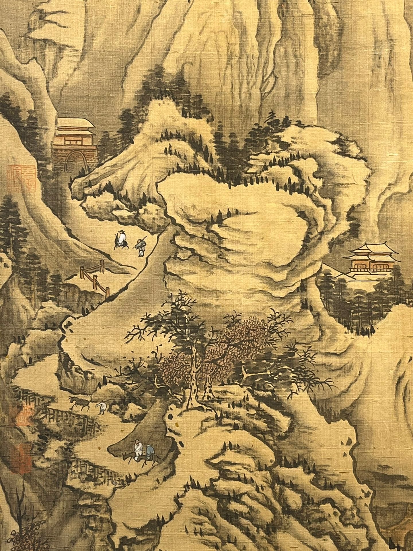 Chinese scroll painting Fan Kuan
