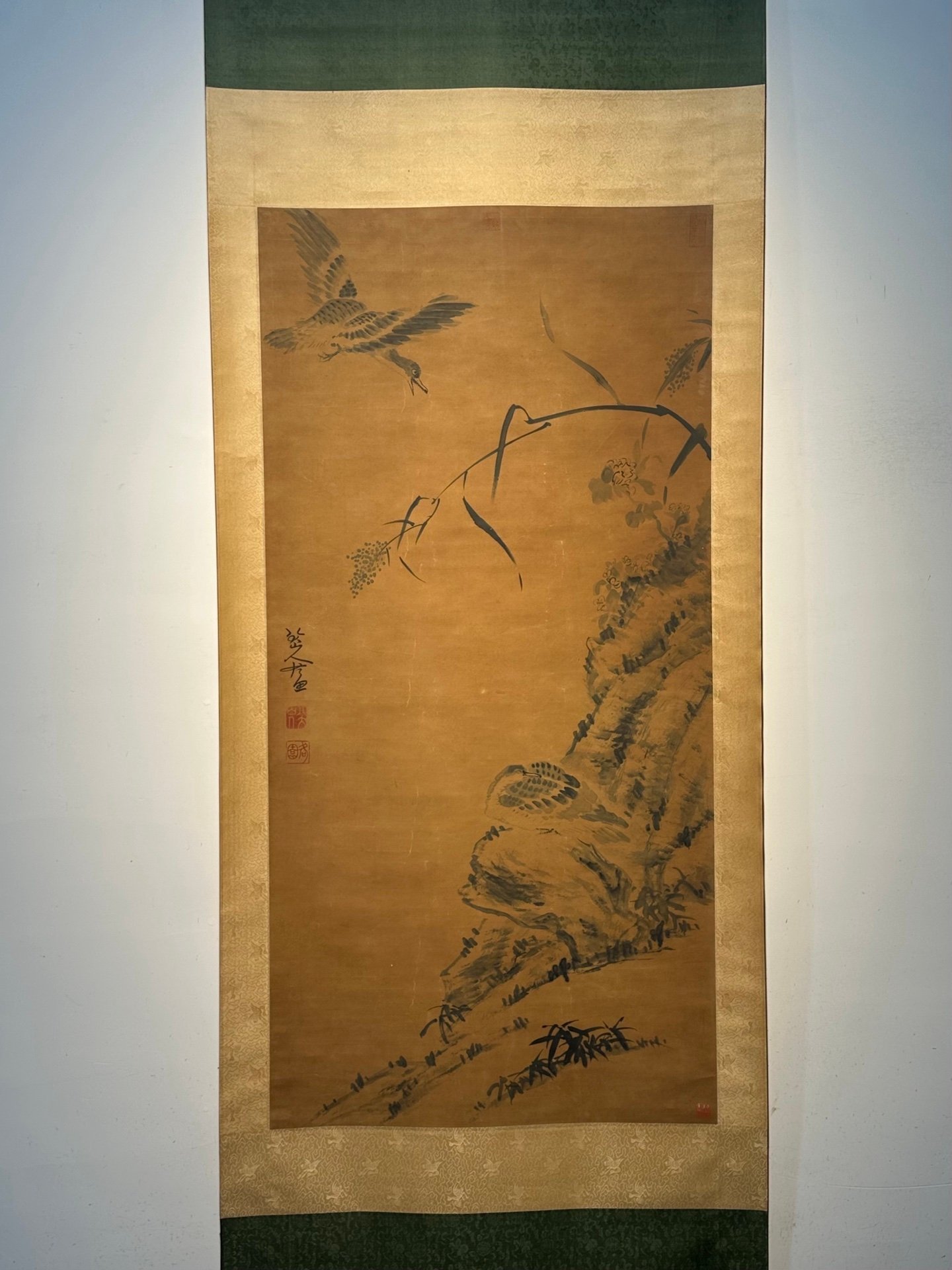 Chinese scroll painting Ba Da Shan Ren