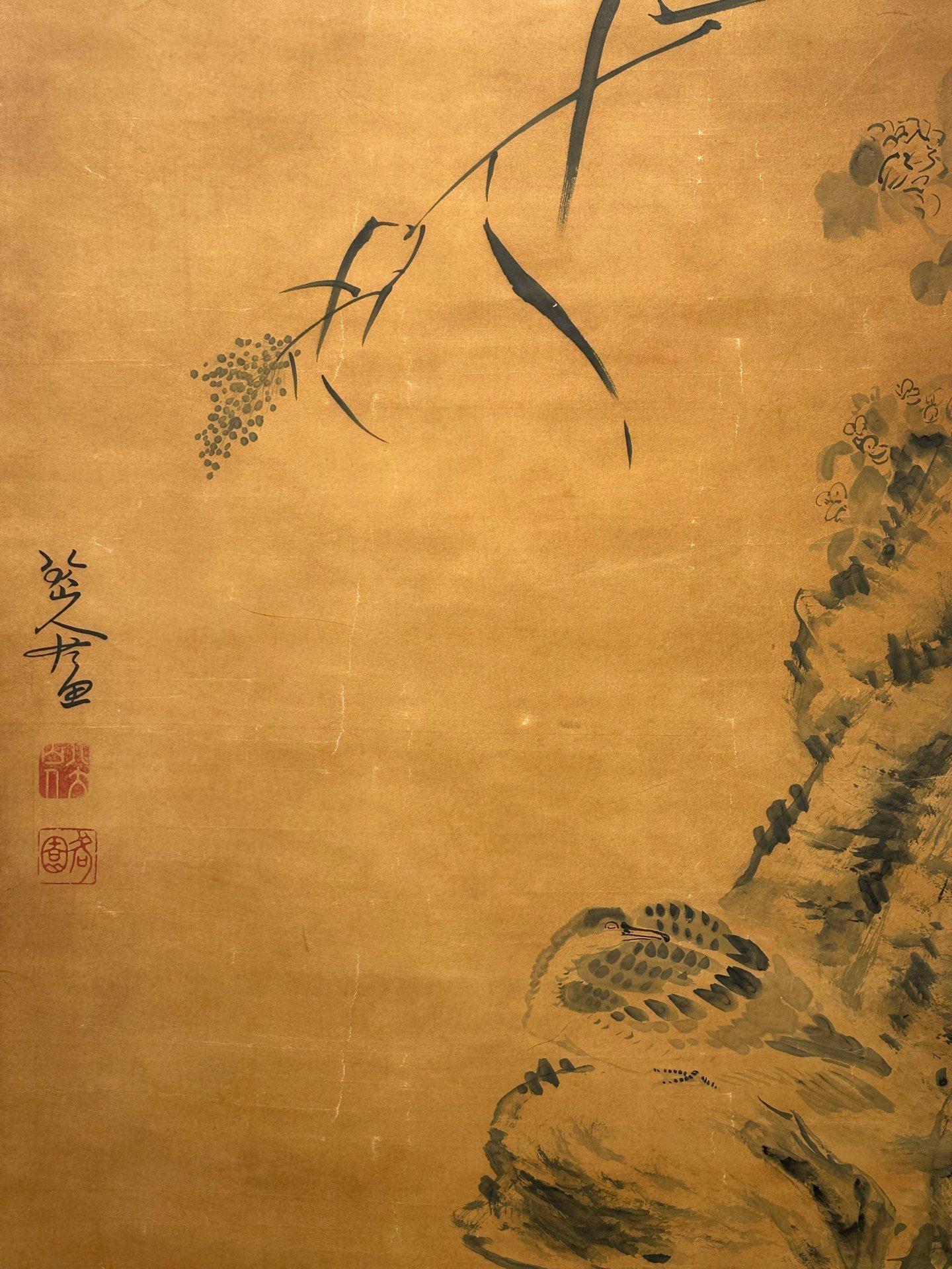 Chinese scroll painting Ba Da Shan Ren