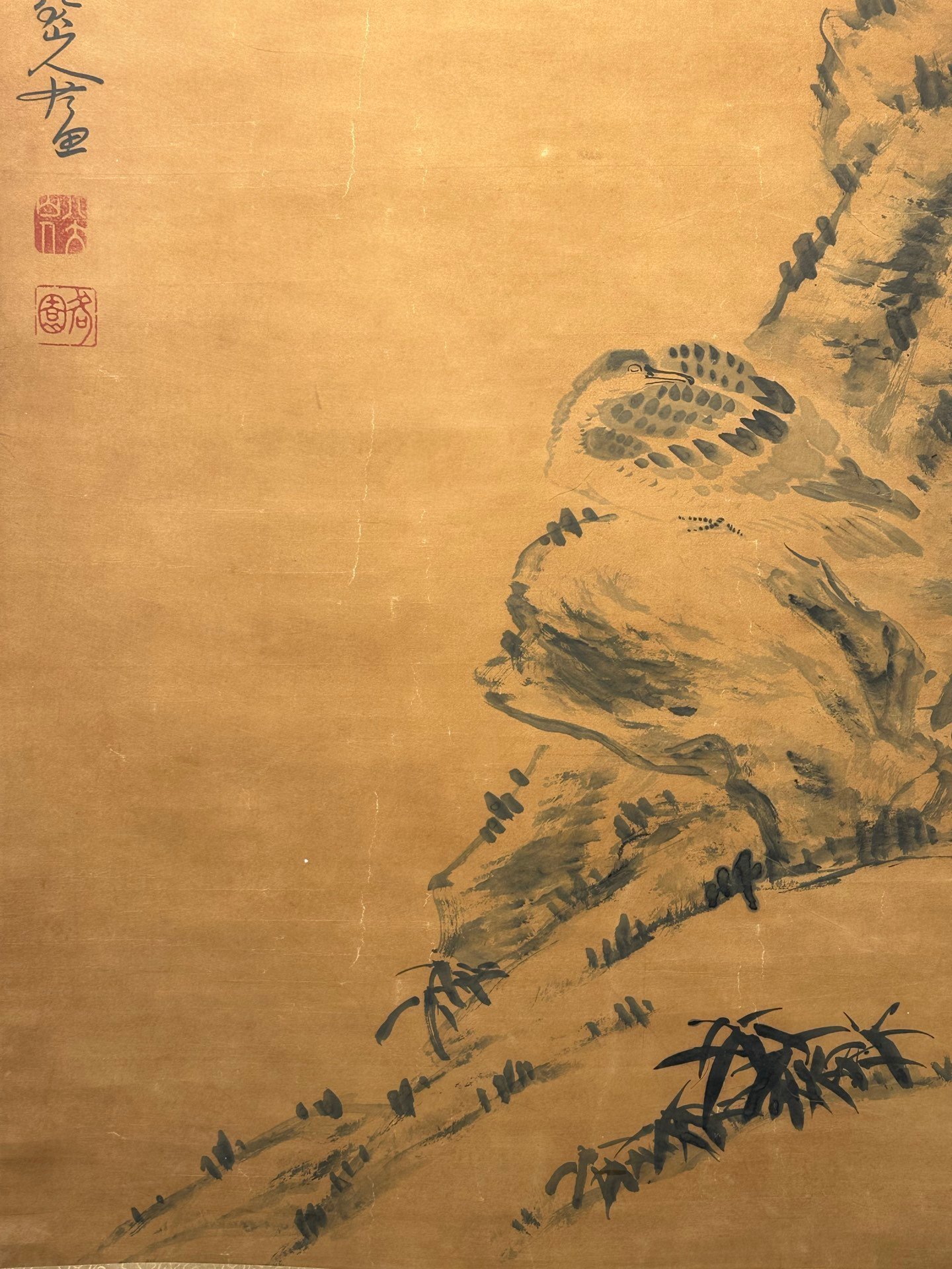Chinese scroll painting Ba Da Shan Ren
