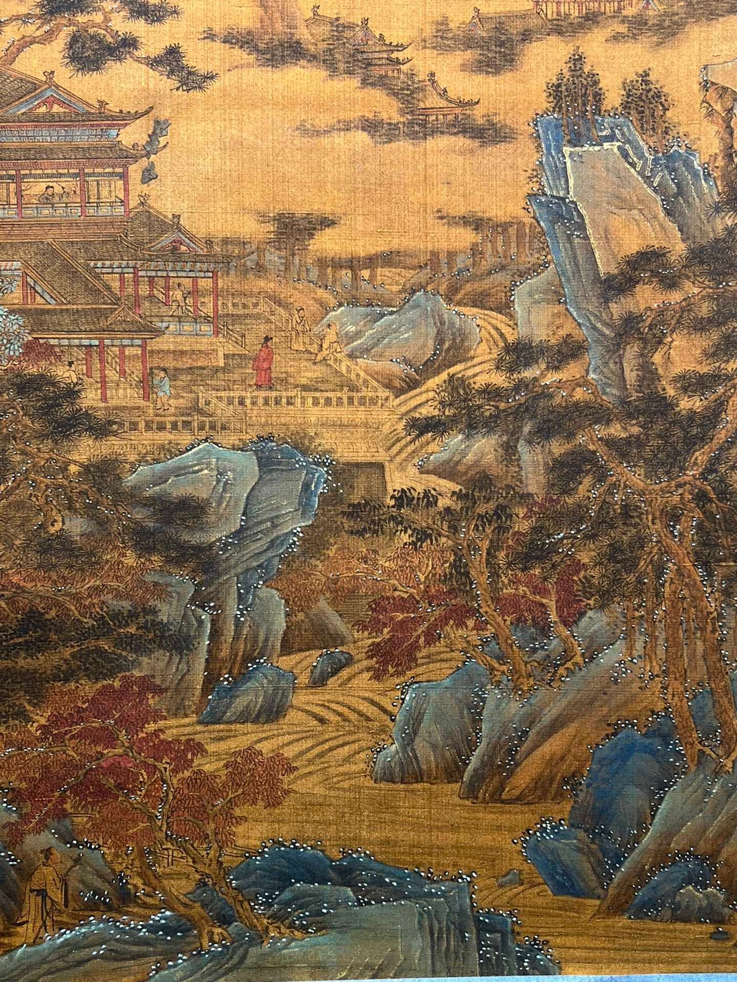 Chinese scroll painting Li Sixun
