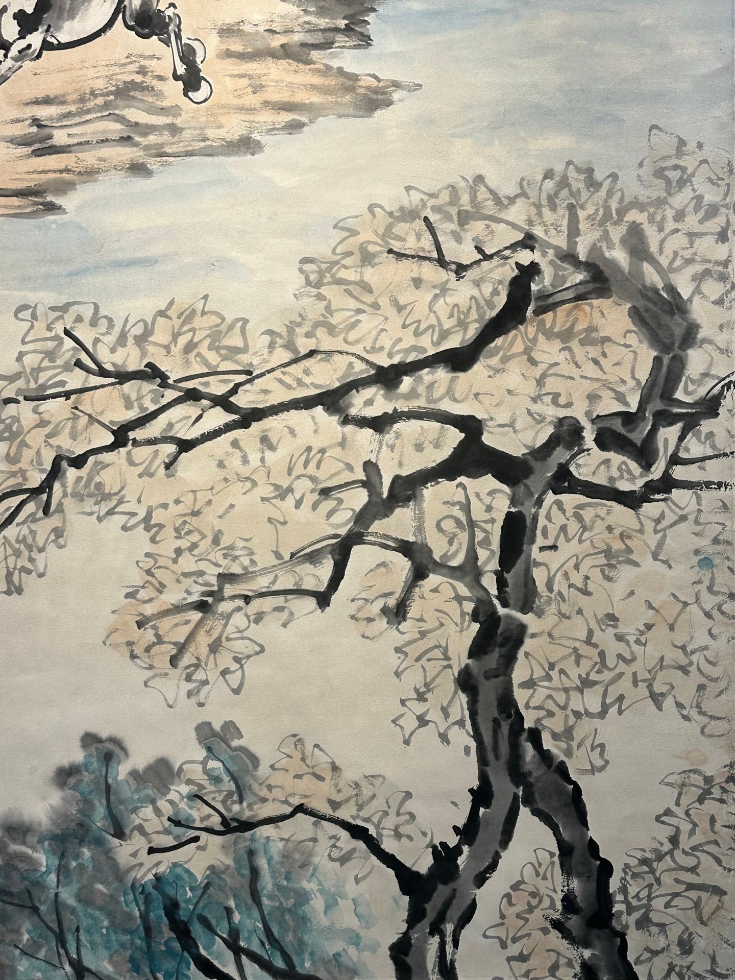Chinese scroll painting Xu Beihong