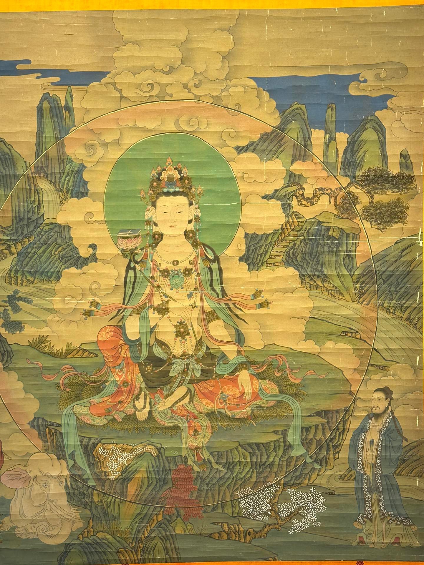 Chinese scroll painting Ding Yunpeng