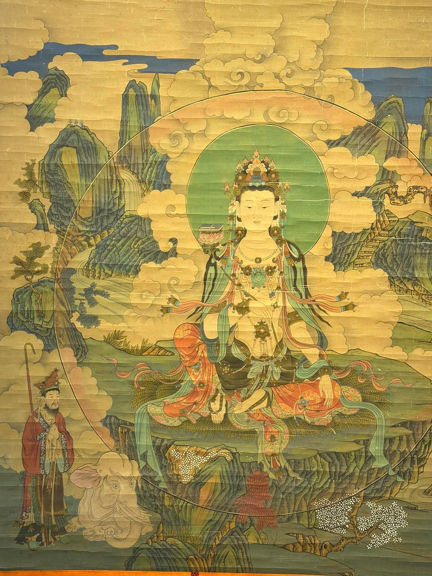 Chinese scroll painting Ding Yunpeng