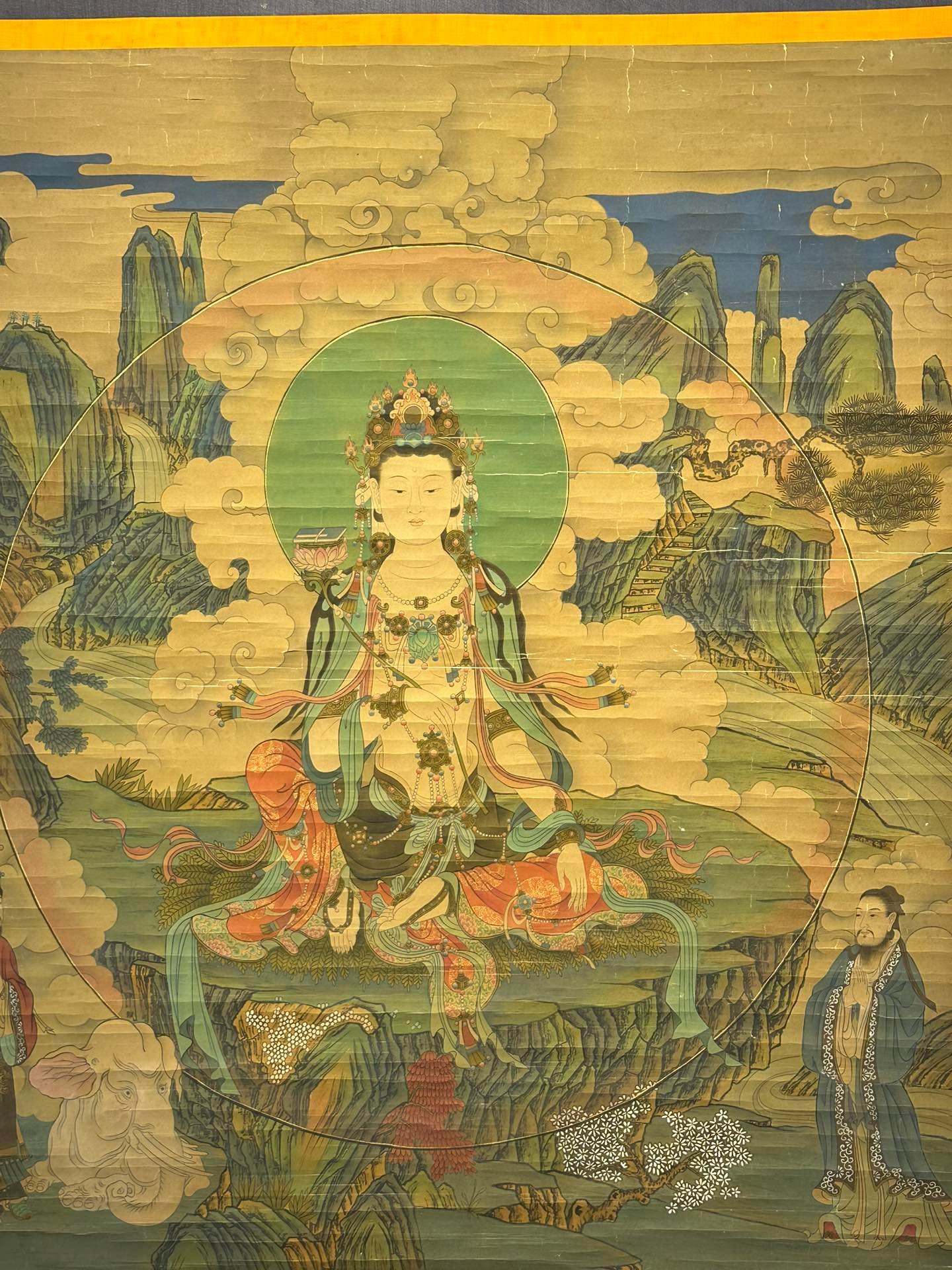 Chinese scroll painting Ding Yunpeng